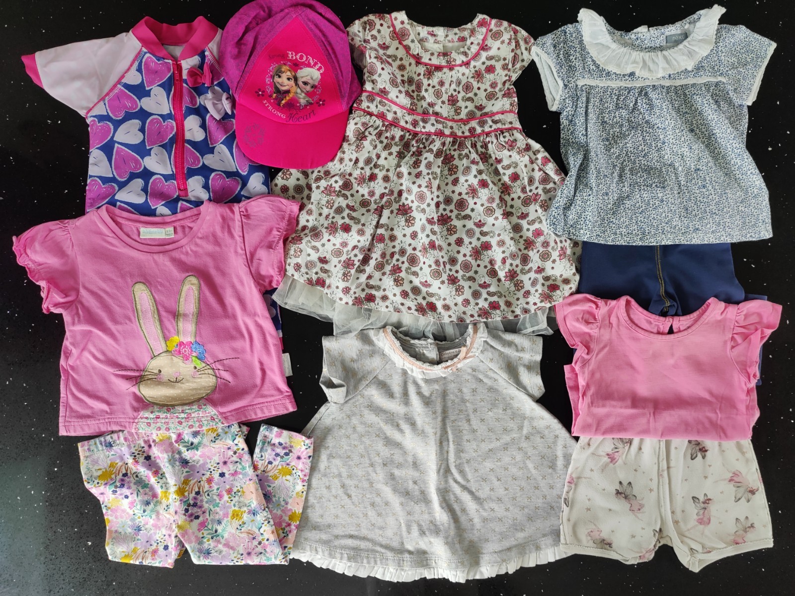 Baby Girl’s 12-18 Months Summer Holiday Clothes – Swimsuit & Party Dress + more