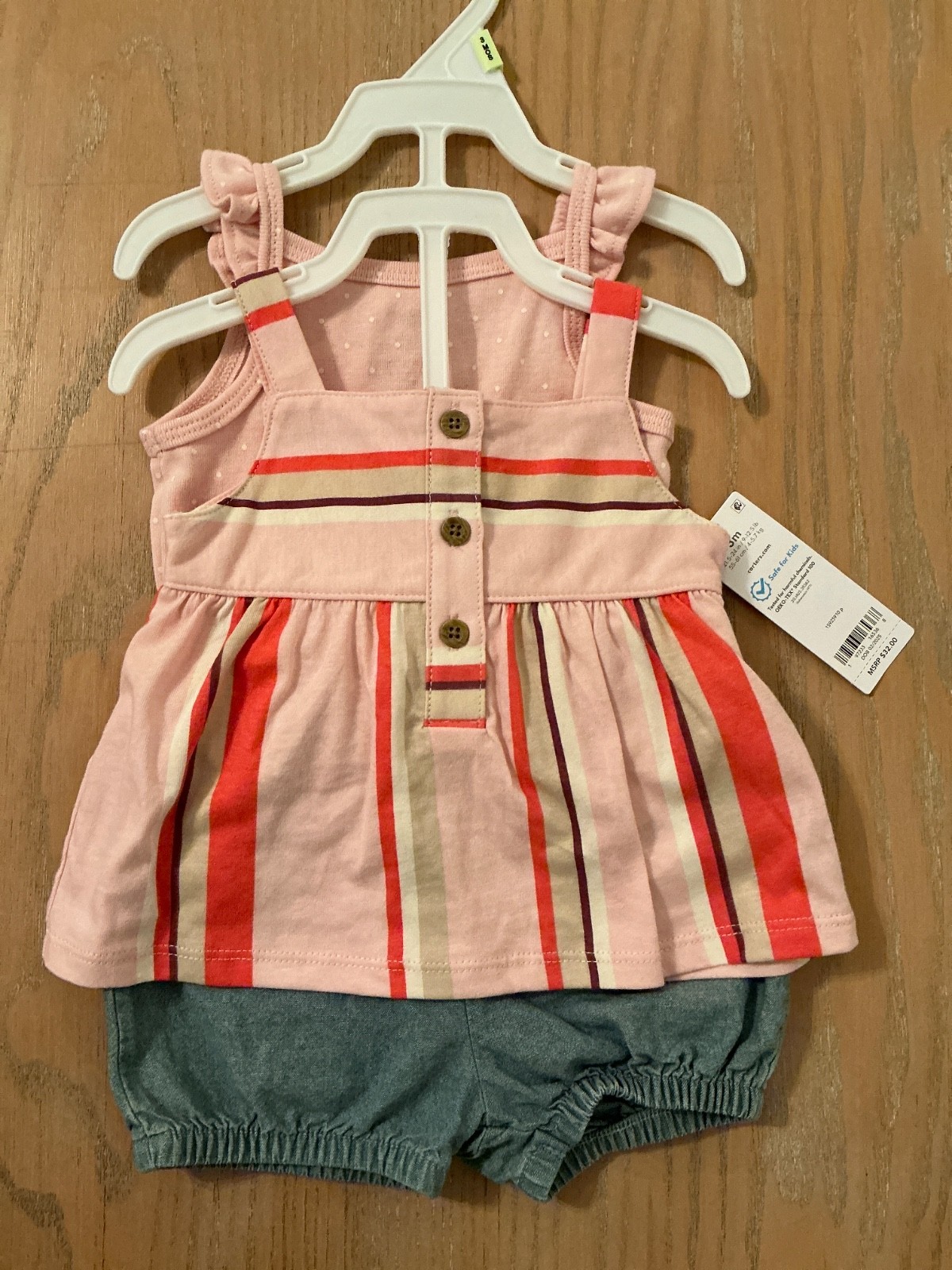 New! Carter’s Infant Girl Spring & Summer Clothing Lot of 9 Size 3 Months