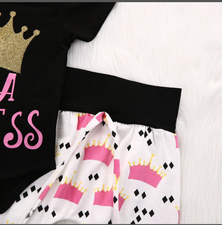 Infant/Newborn “I’m A Princess Set” (3 Piece Set)-Shipped in the U.S. NOT China