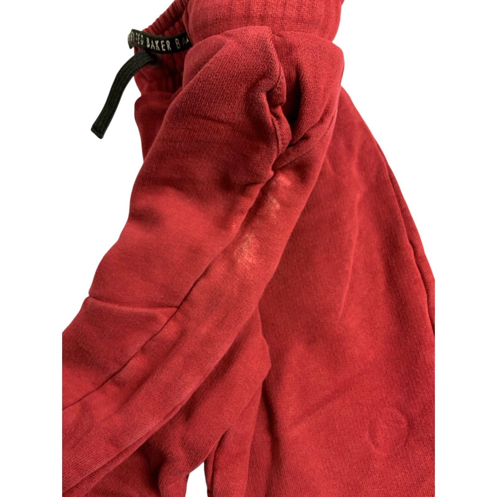 Ted Baker Kids 2PC Sweatsuit Set Red Jogger Pants Sweatshirt 4-5Y Playwear