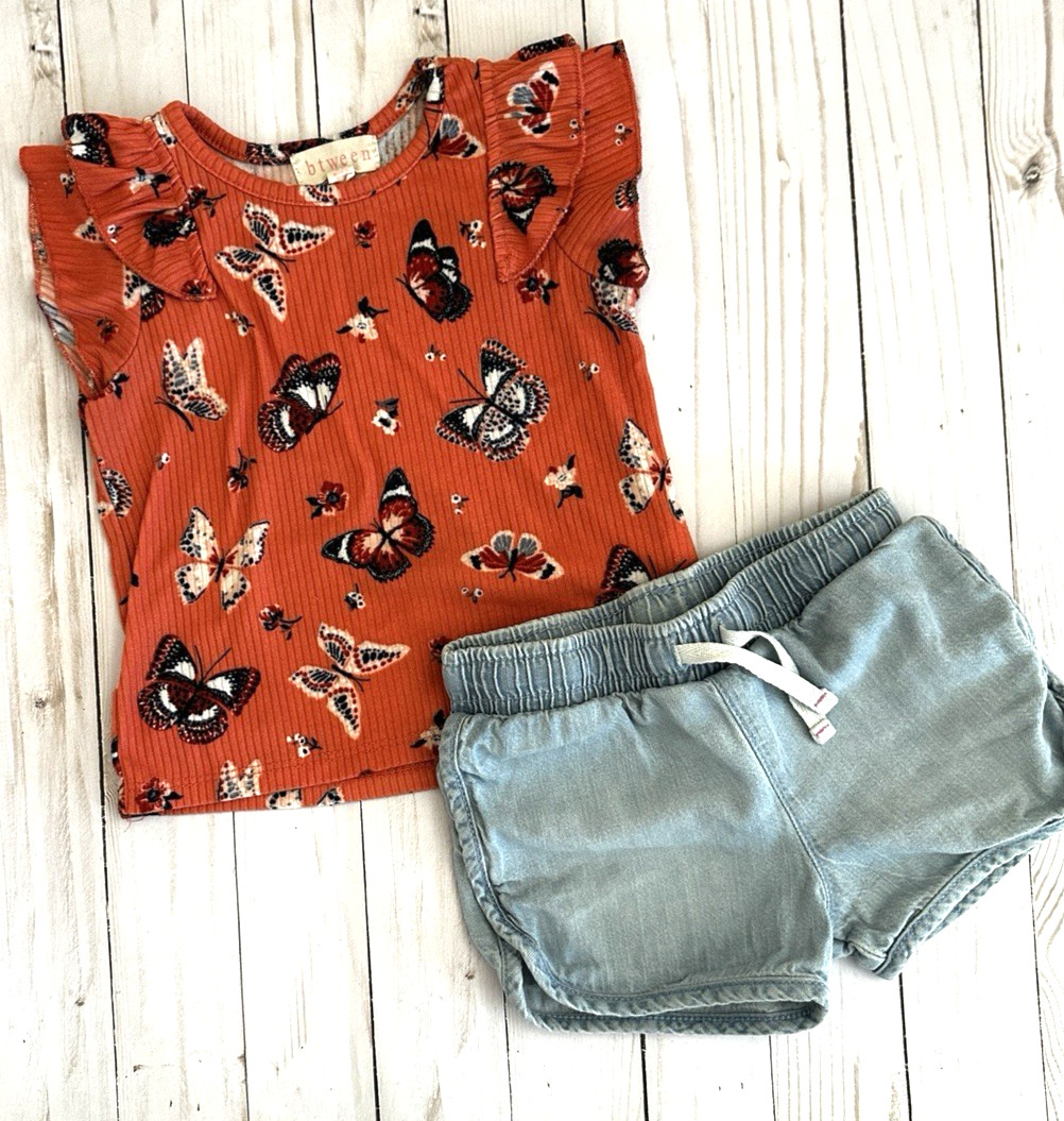 Cat & Jack, Tween, Circo 24 months-2T toddler girl clothing lot Tops & shorts