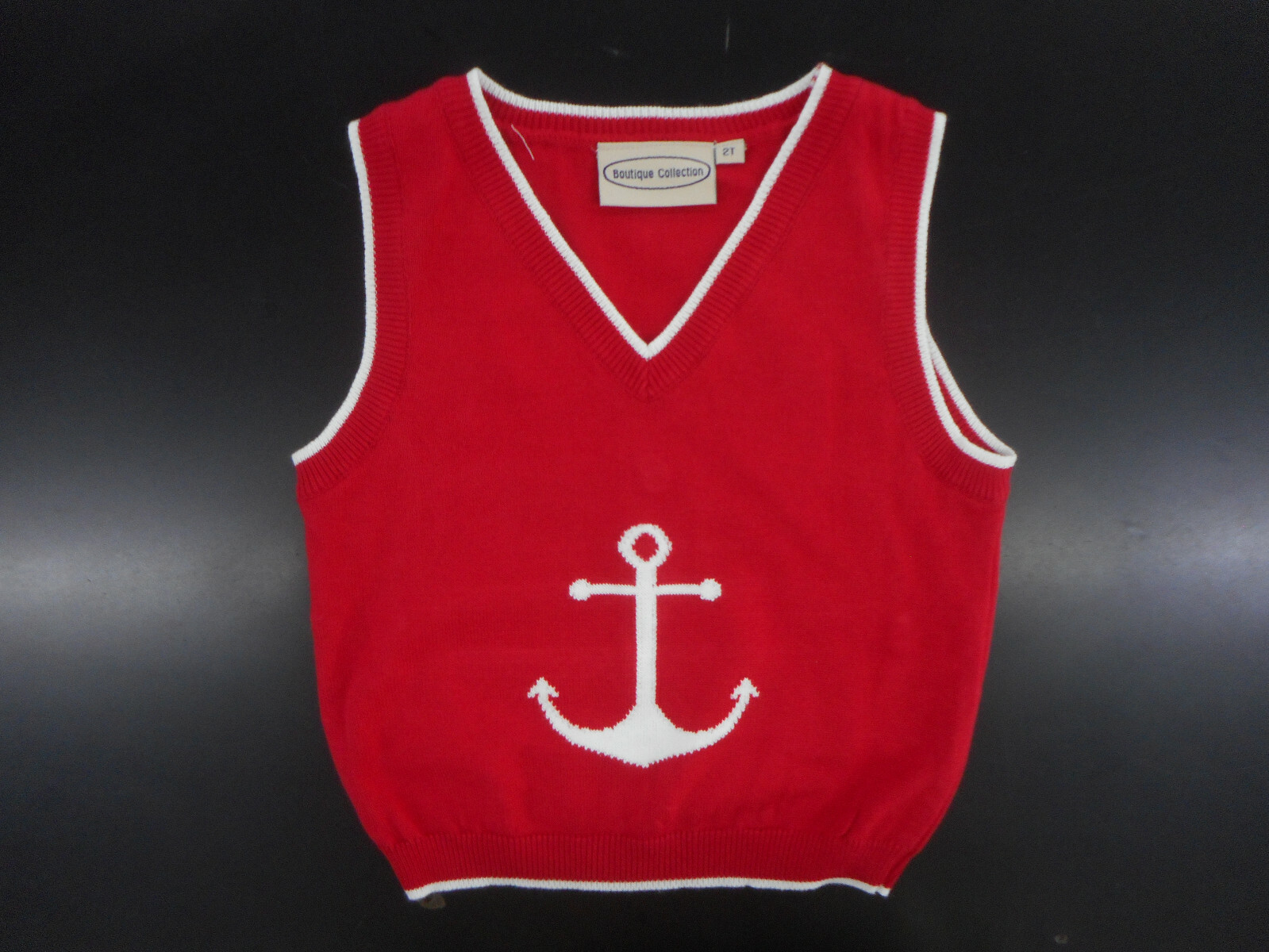 Infant/Toddler Boys Boutique Collection 3PC.Vest/Shirt/Short Set Size 12Mt – 4T