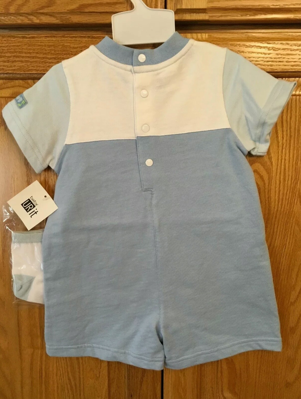 NEW Baby UR IT Boys Jumper 6/9 Months Octopus Octoband W Matching Socks
