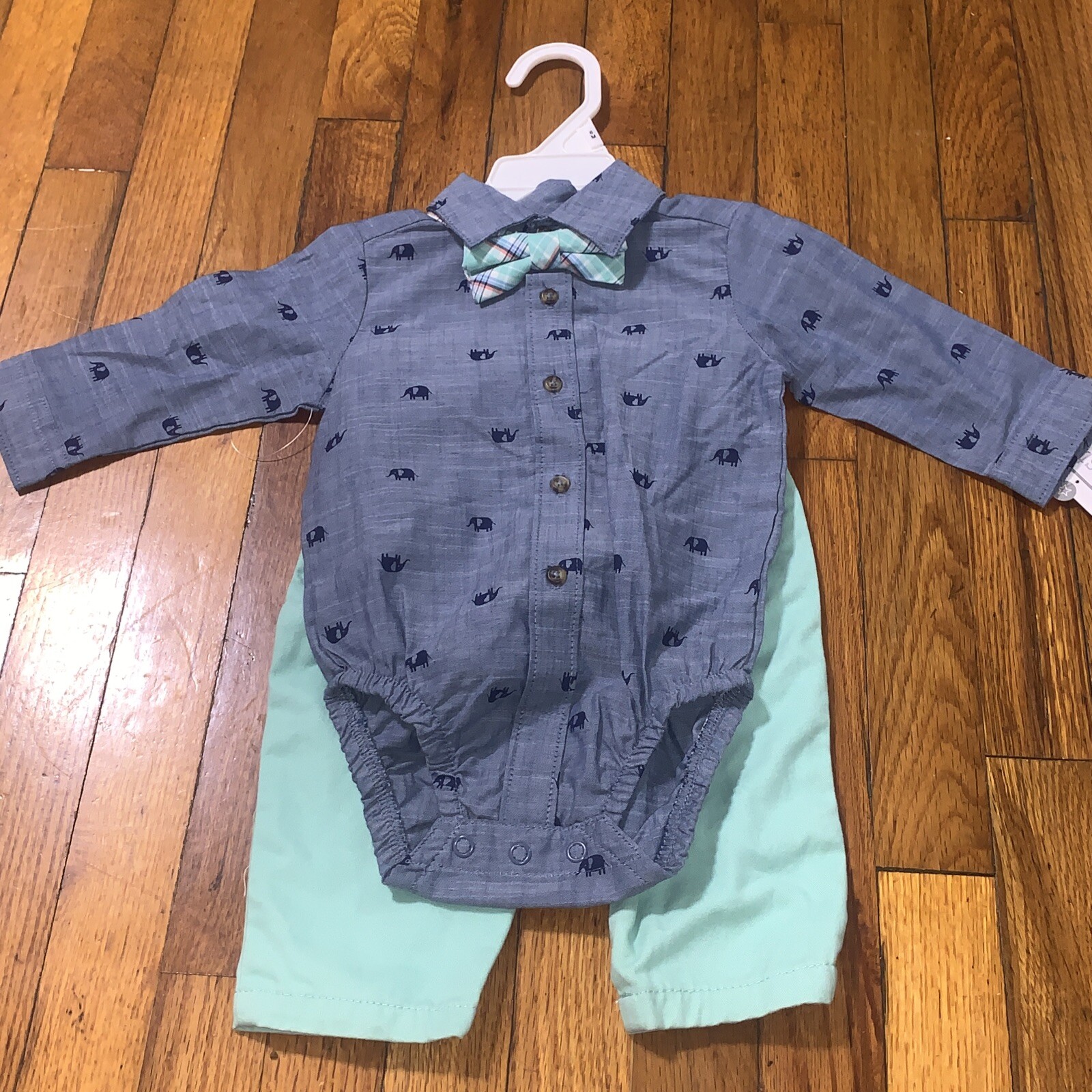 Just one you Carters 6 month Special Occasion boys Easter outfit Bow tie
