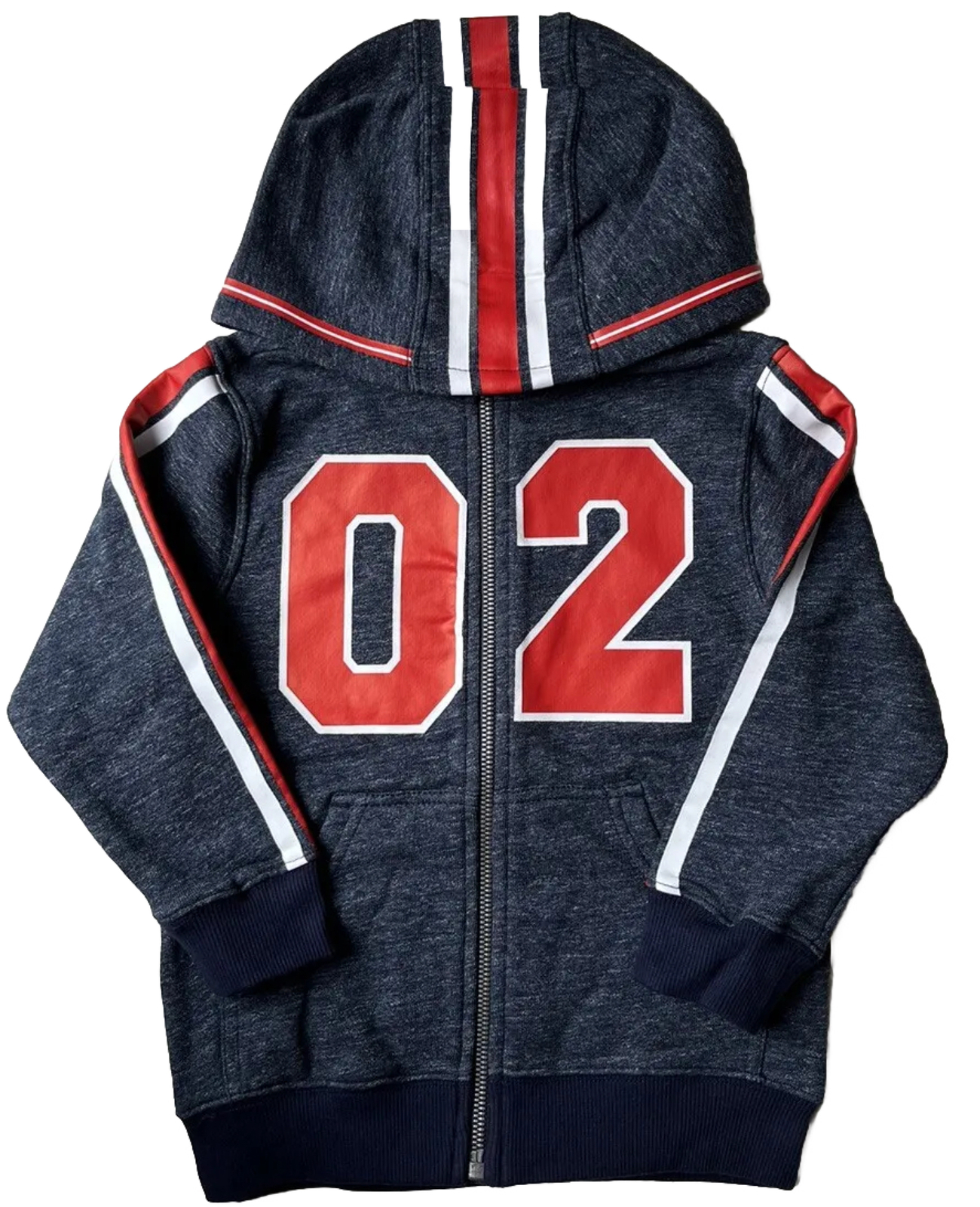 Gymboree Toddler Boy Varsity Football 2 Piece Outfit Navy Long Sleeve 3T NEW