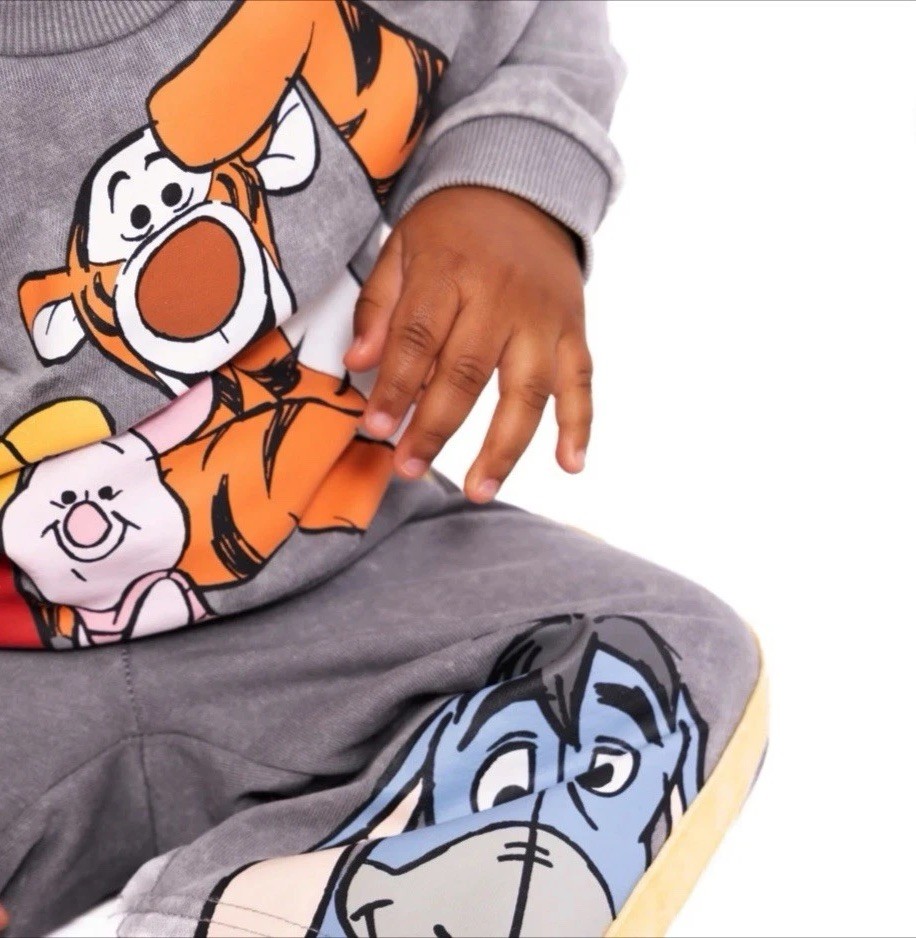 Disney Winnie The Pooh Outfit Baby 12M Pooh Matching Set Tigger Piglet Eeyore
