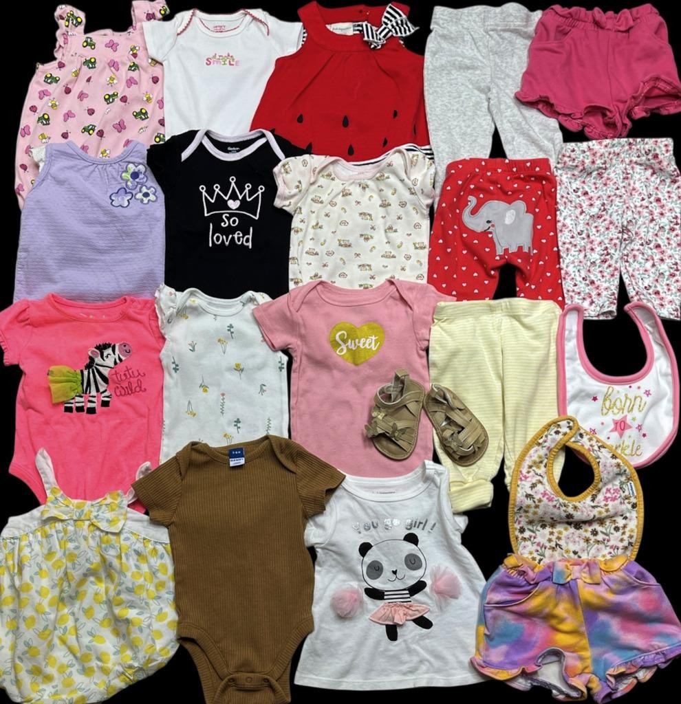 Baby Girl 3 Months 3-6 Months Carter’s Clothes Outfits Sets Lot Bundle