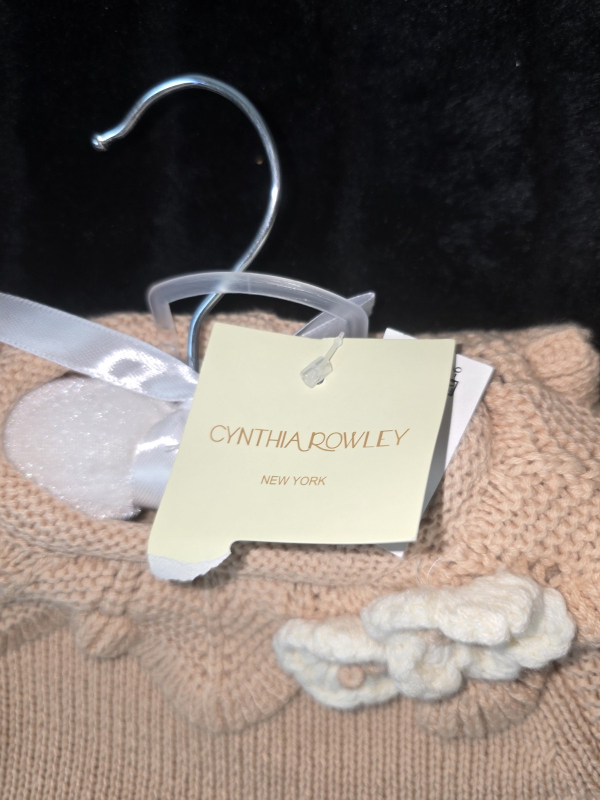 Cynthia Rowley Baby Girl Knit Dress & Tights Set NWT 3–6 Months