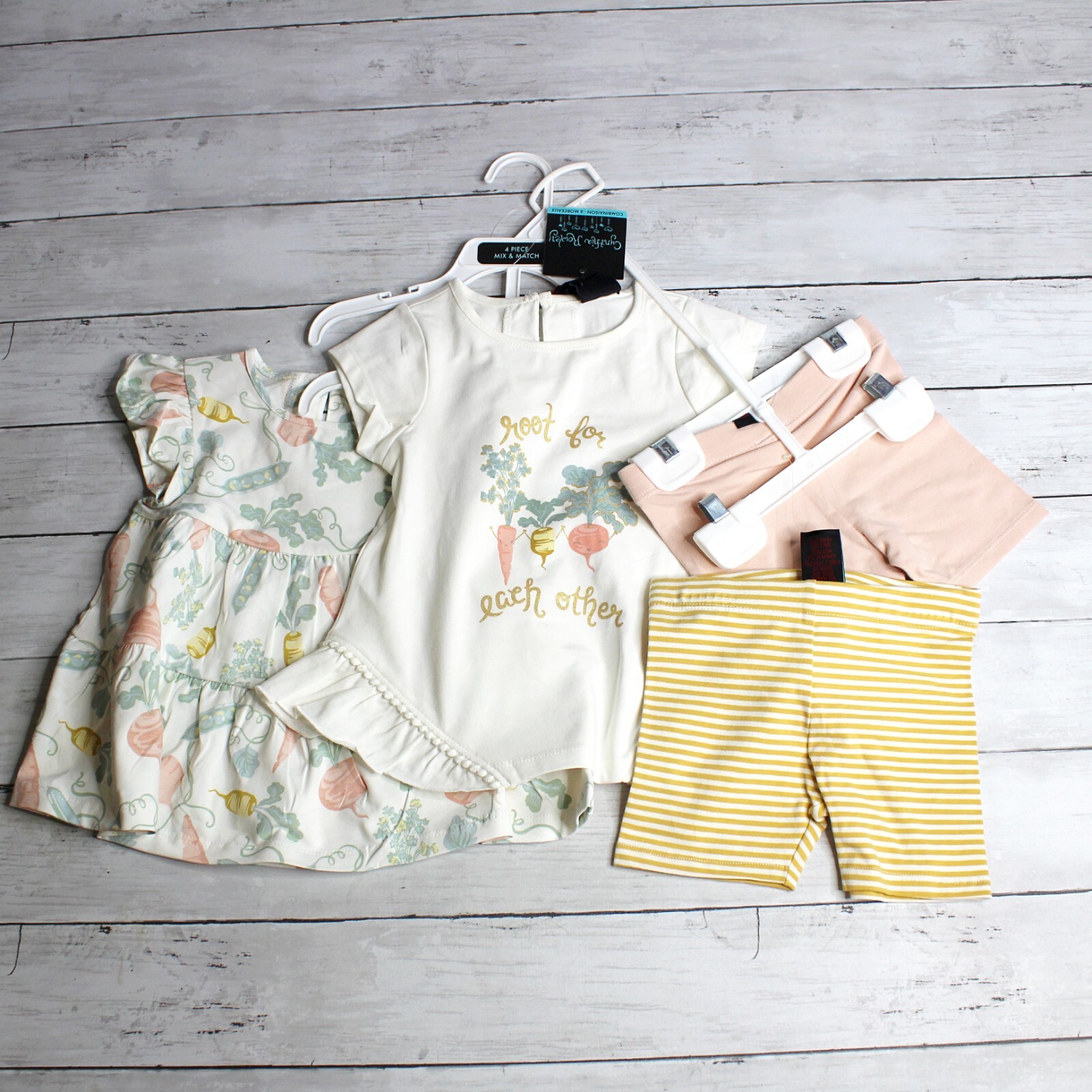 Cynthia Rowley Baby Girl’s Summer Short Sleeve Tops Shorts Set Size 24 Months
