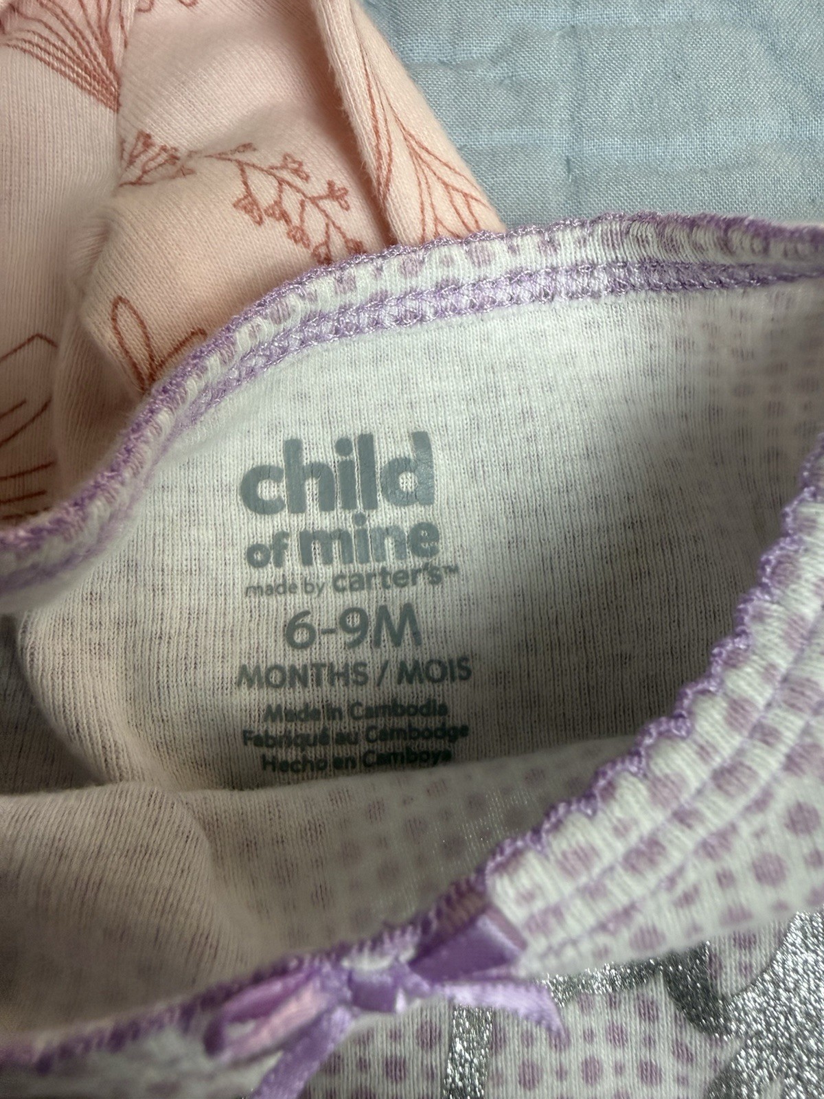 Carter’s, Child of Mine, Baby Elements, Baby Girl Clothing Bundle Variety 0-9m