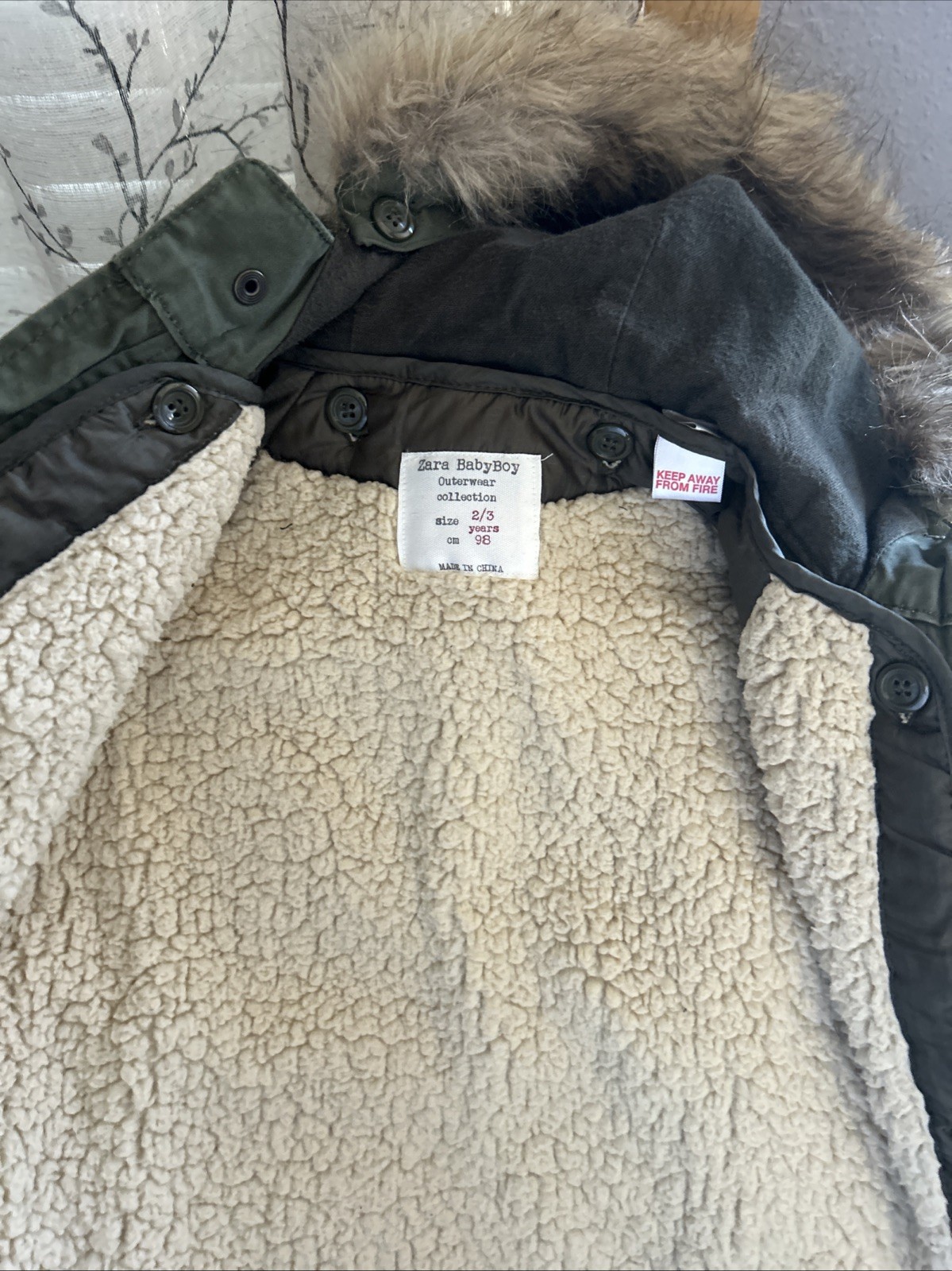 zara baby boy Jacket 2-3