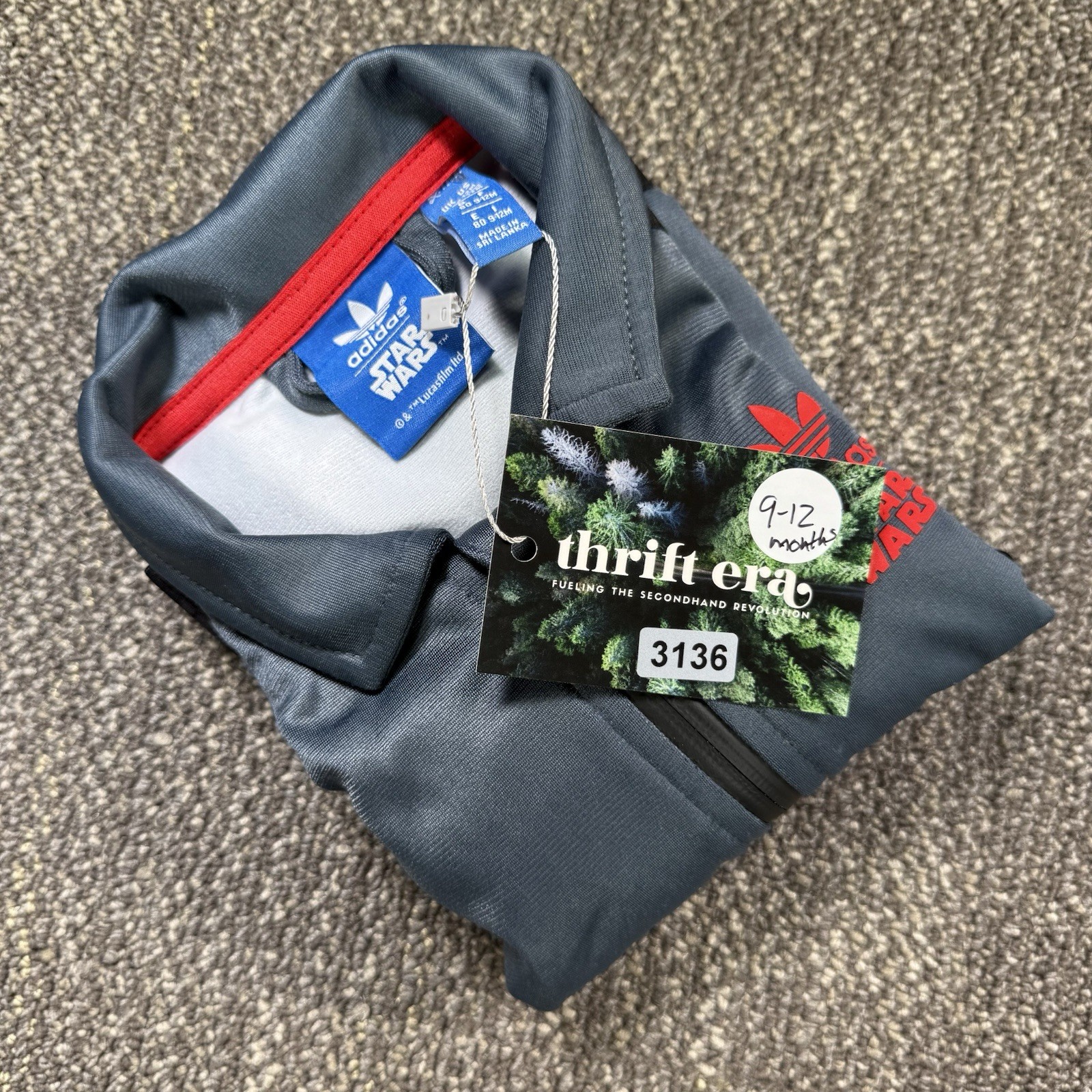 Adidas x Star Wars Infant Track Jacket Rise of Skywalker Rey Finn Kylo Ren