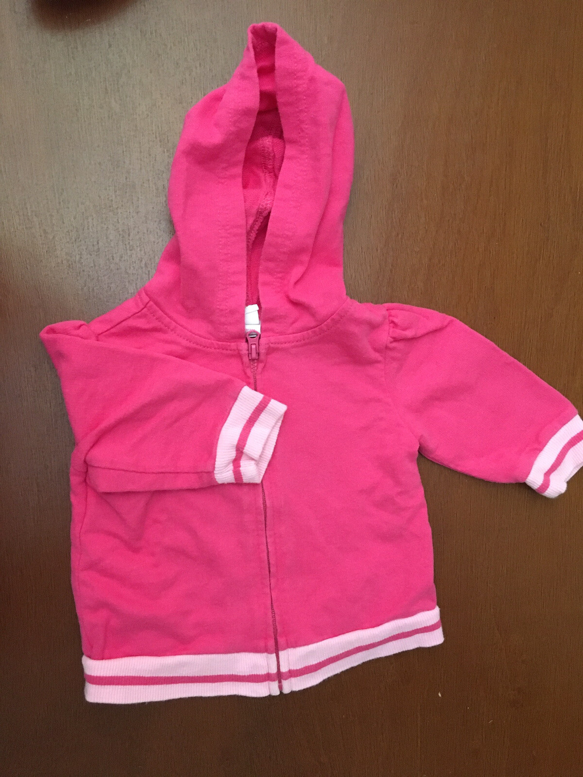 Circo Pink Jacket & Carter’s One-piece 6 Months Baby Girl Leopard Animal Print