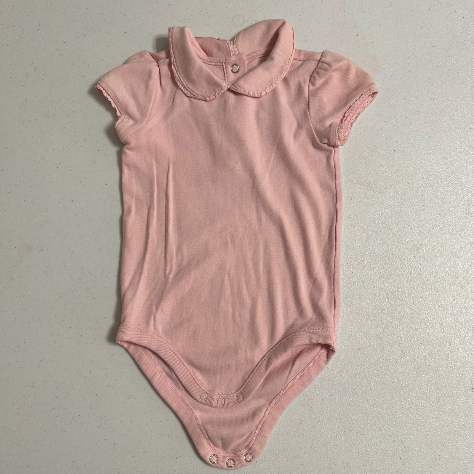 Gymboree Pleated Houndstooth Jumper Dress & Bodysuit Set Pink Brown VTG 12-18M