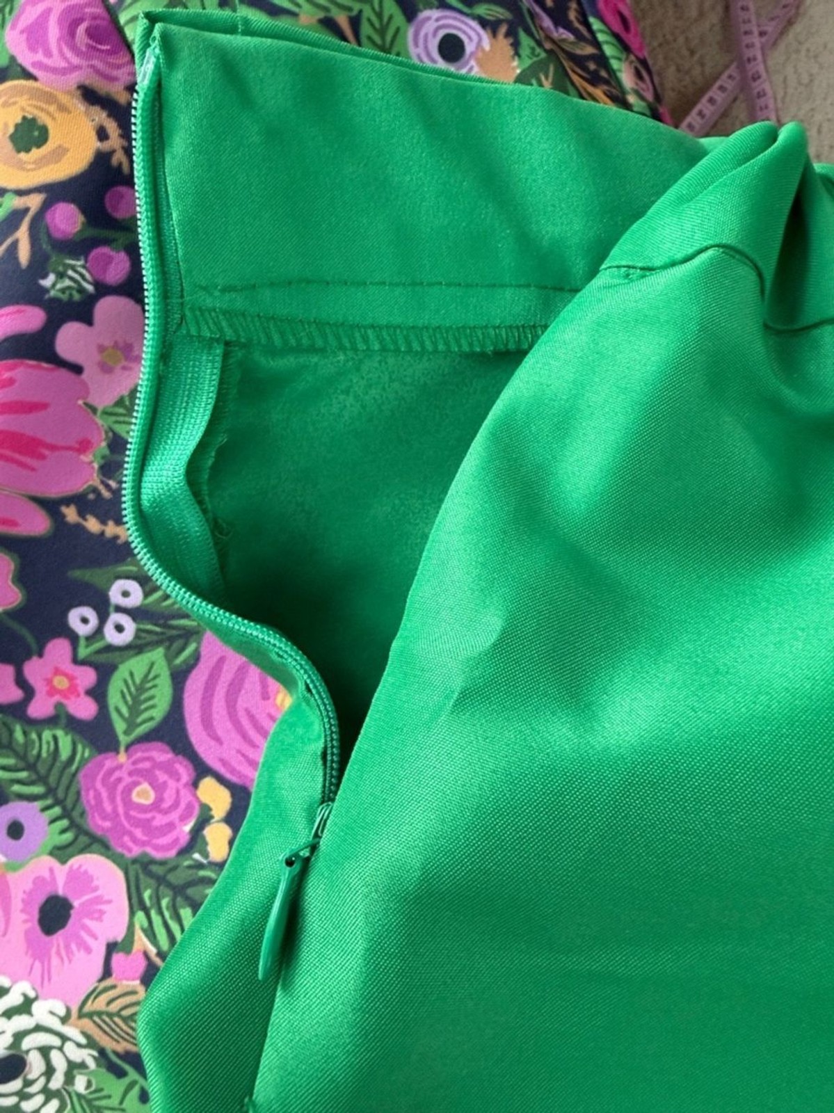 Mama luma girls boutique Green Floral Peplum Top with Matching Wide-Leg Pants