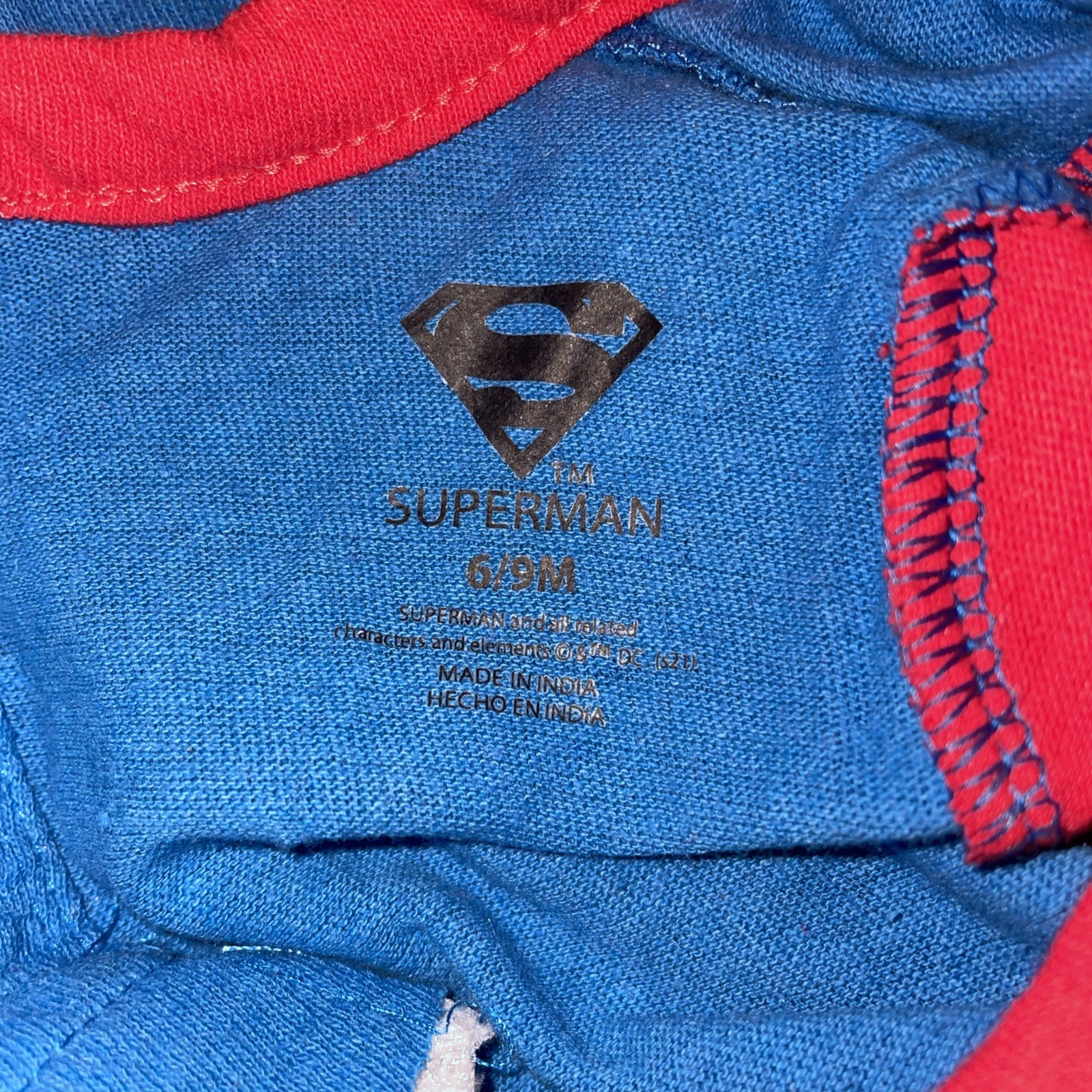Lot Of 2 6-9 Months Boy Girl Kids Romper Batman Superman One Piece Outfit