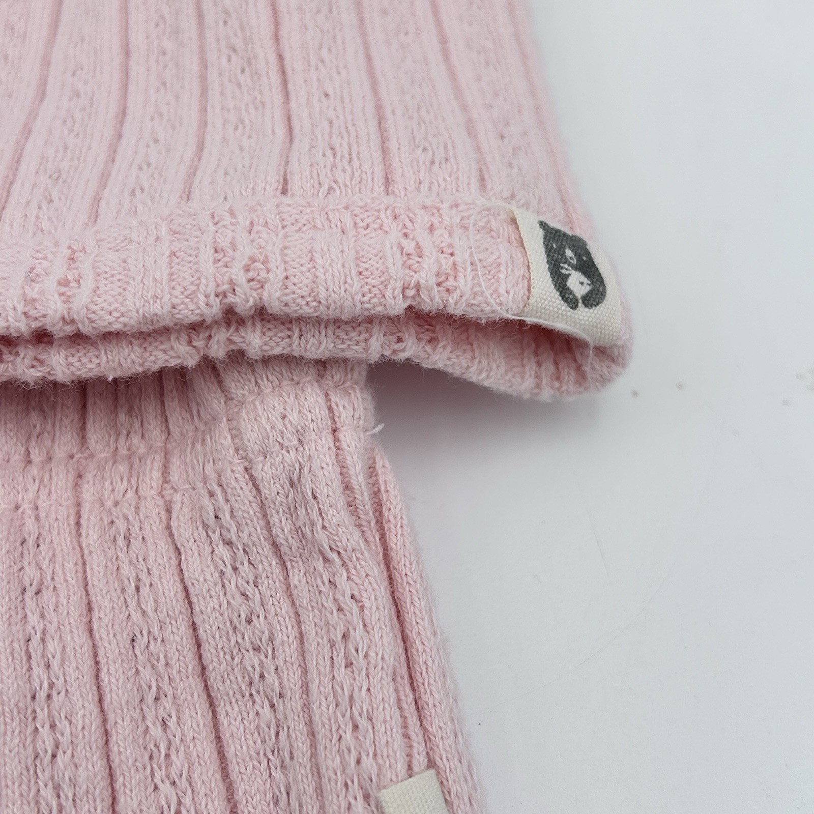 Rabbit + Bear 2 Piece Pink Sweater Knit Outfit 3-6 Months Organic Cotton