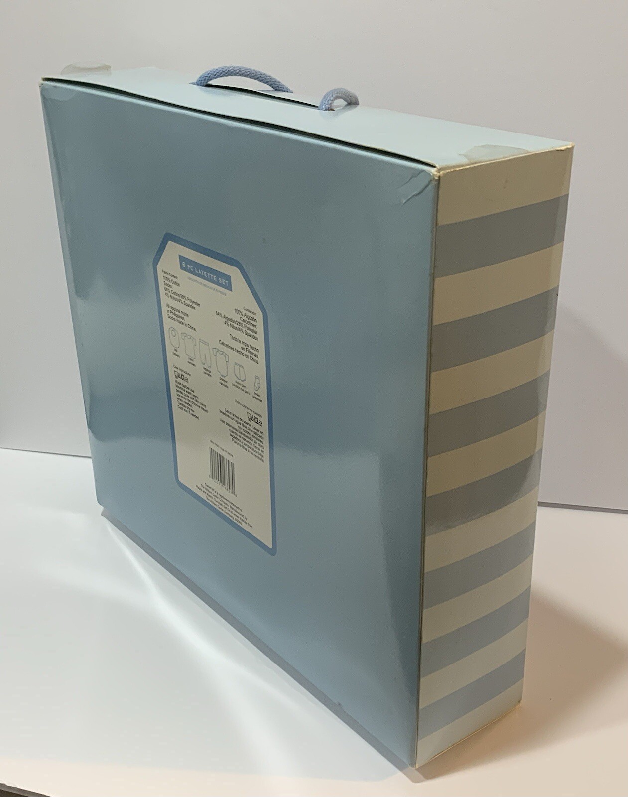 Vtg Carter’s Child of Mine Layette Set / M Baby 0-6mo / 8-18lb Boy Blue New 2003