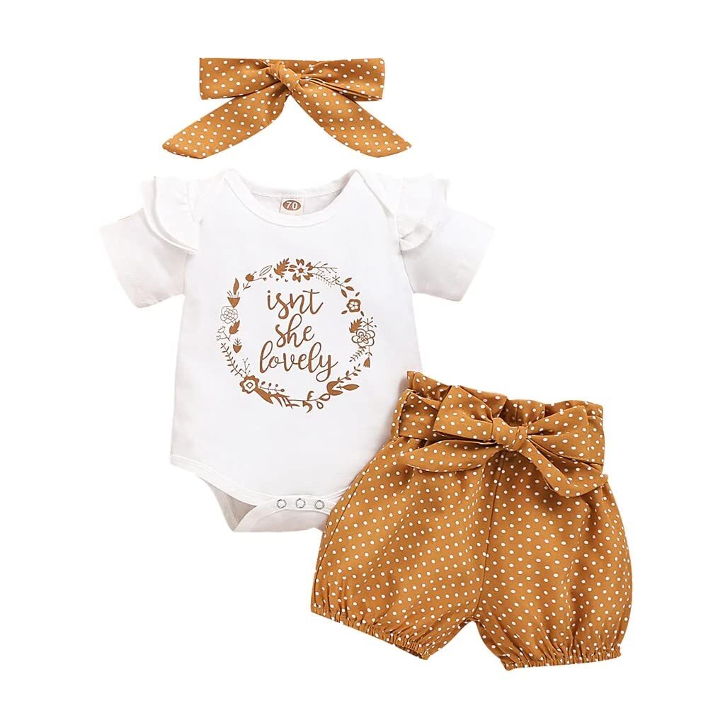Baby Girl Clothes Infant Newborn Girl Outfits Summer Clothes Romper Short