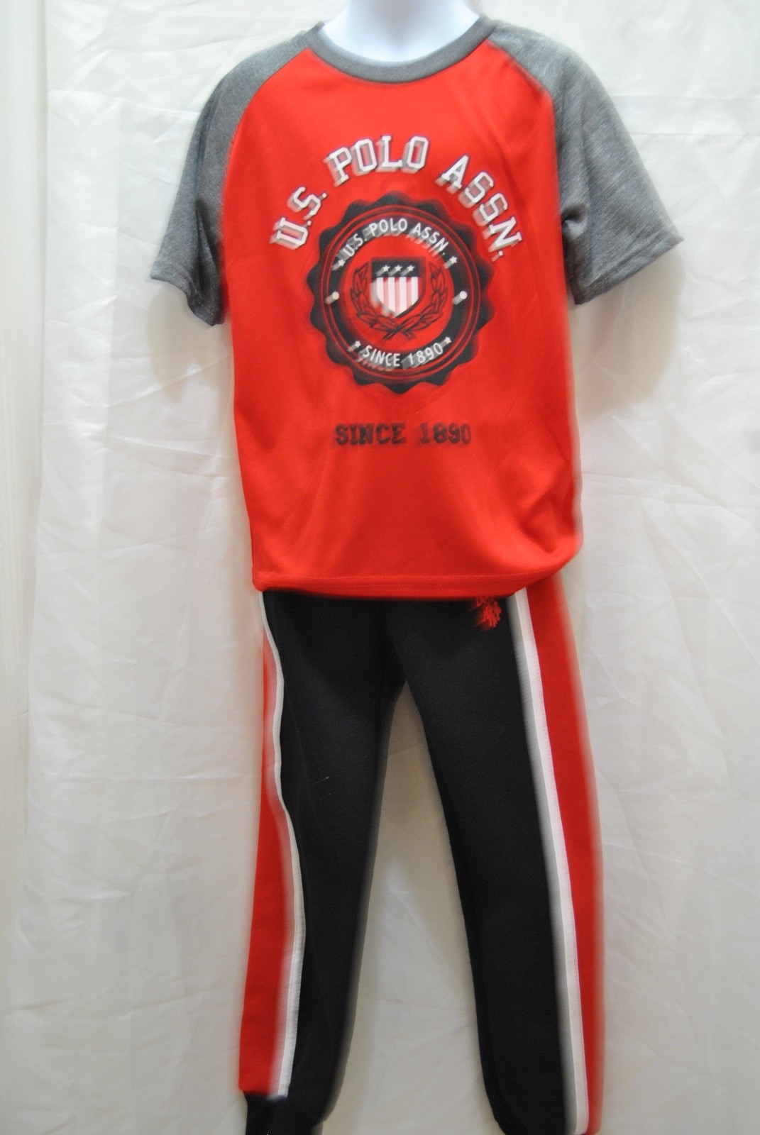 Boy’s U.S. Polo Assn. Outfit shirt and pants size 4, RN 127805