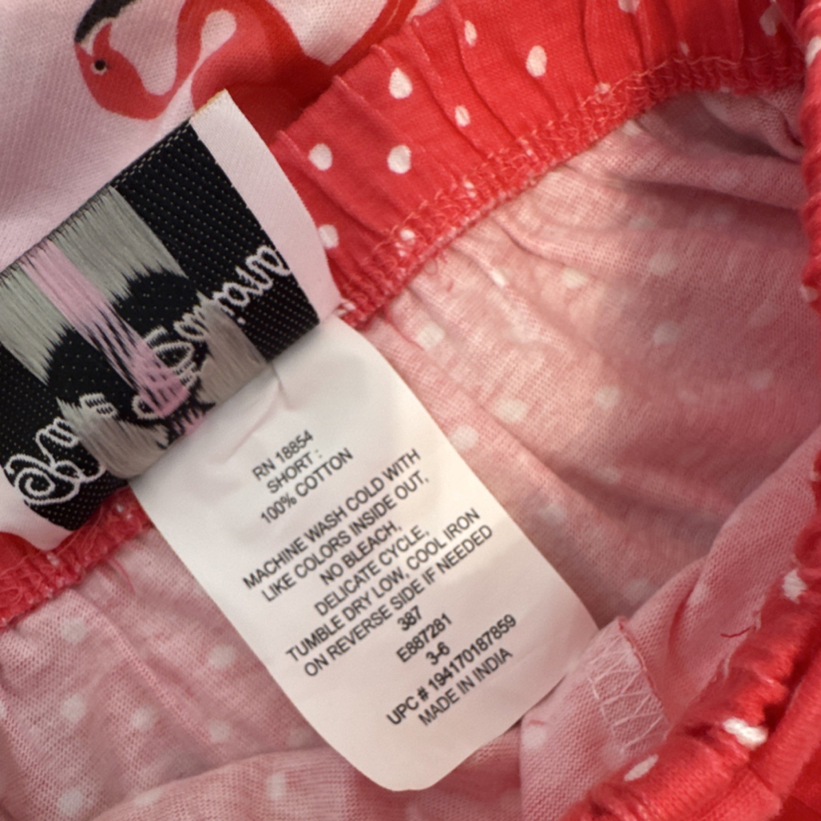 Rare Editions Baby Girls 3-6M Shorts Set Pink
