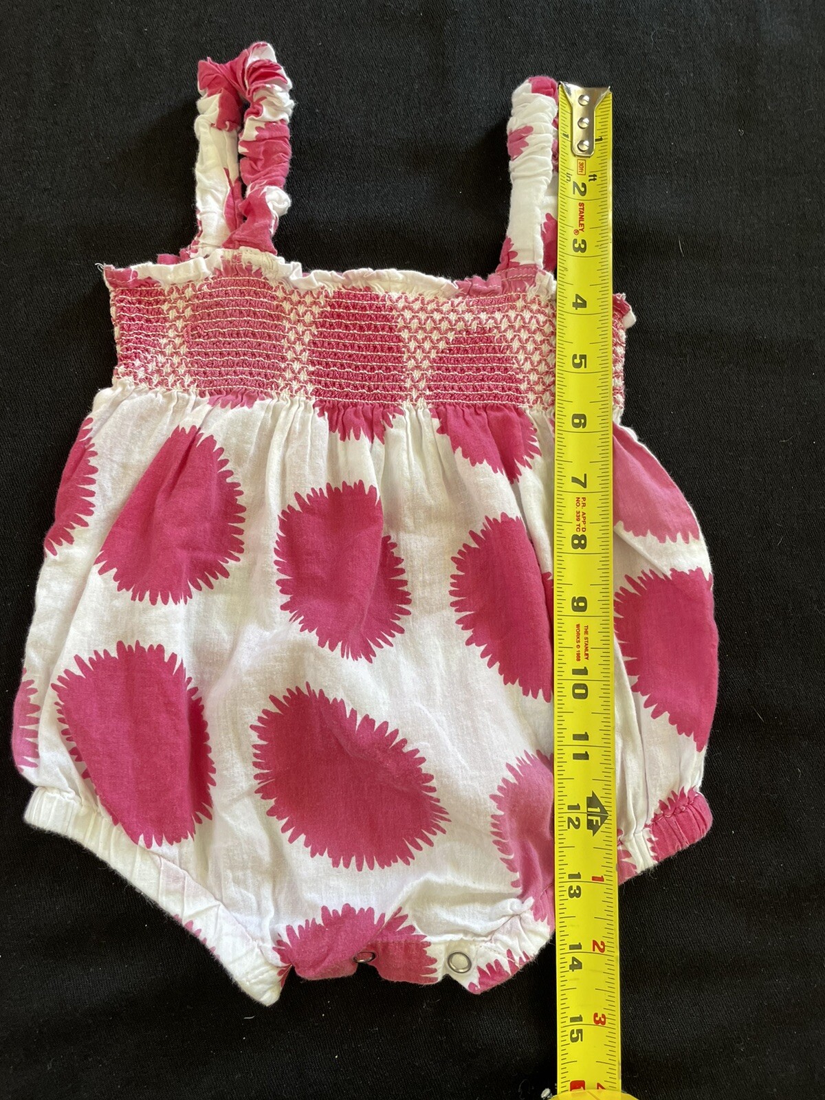 Masala Baby Pink/White 100% Woven Cotton Bubble & Reversible Bucket Hat-6-12Mos