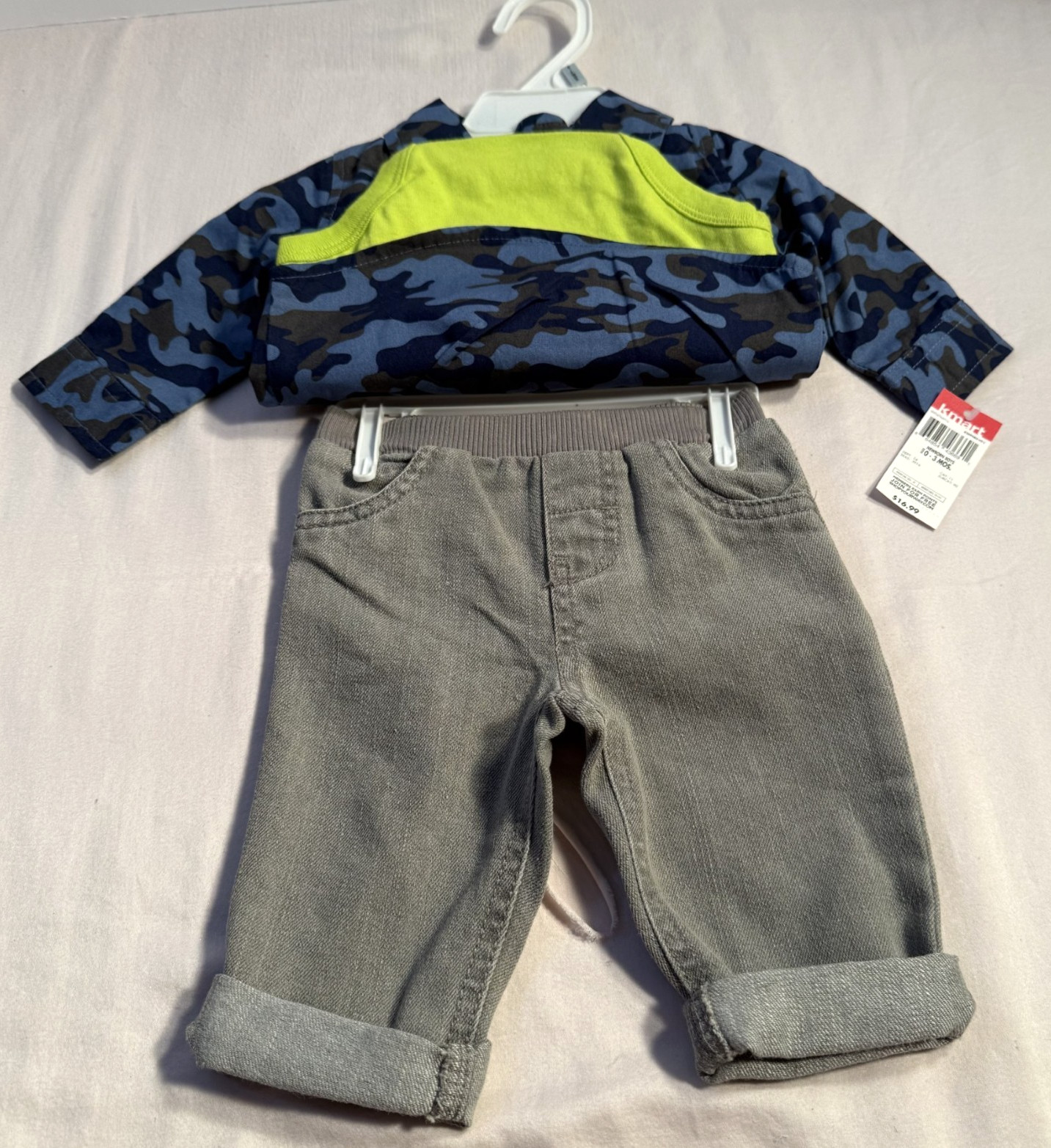 3-piece Baby Boy Clothing Gift Set 0-3 Months Small Wonders “A Little Wild”