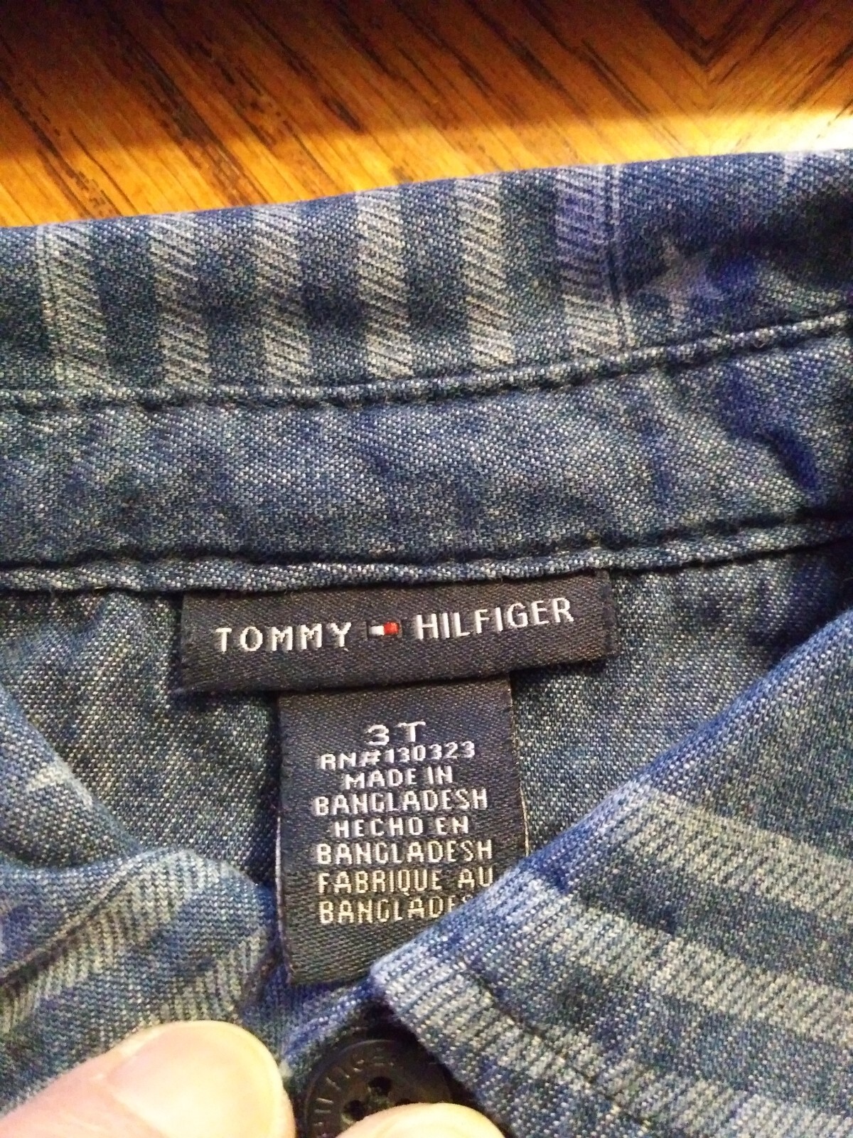 Tommy Hilfiger Size 3T Outfit Shirt & Pants See Description
