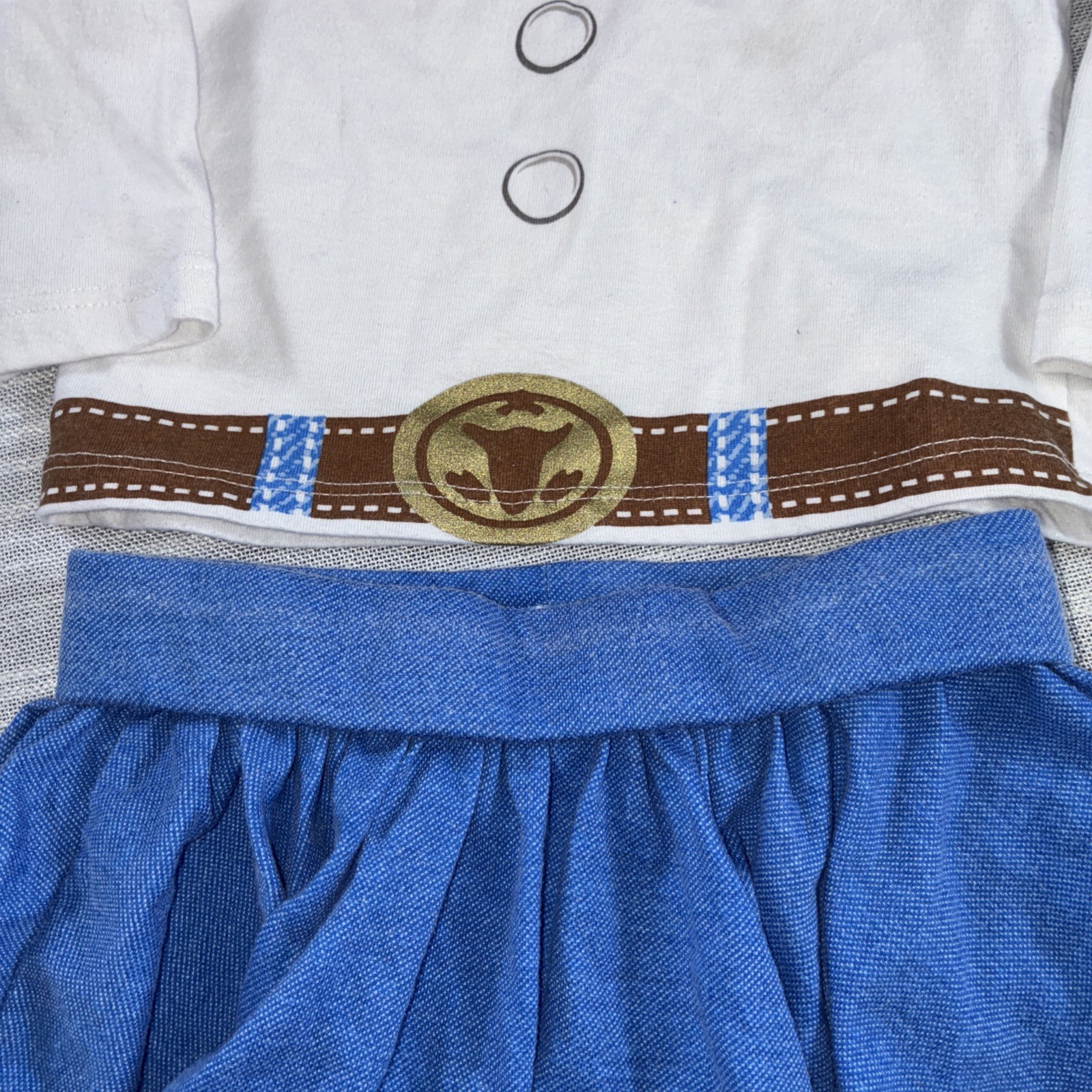 Toy Story Jessie Cow Girl Play Outfit Costume Set Pants & Top Girls 18 Months