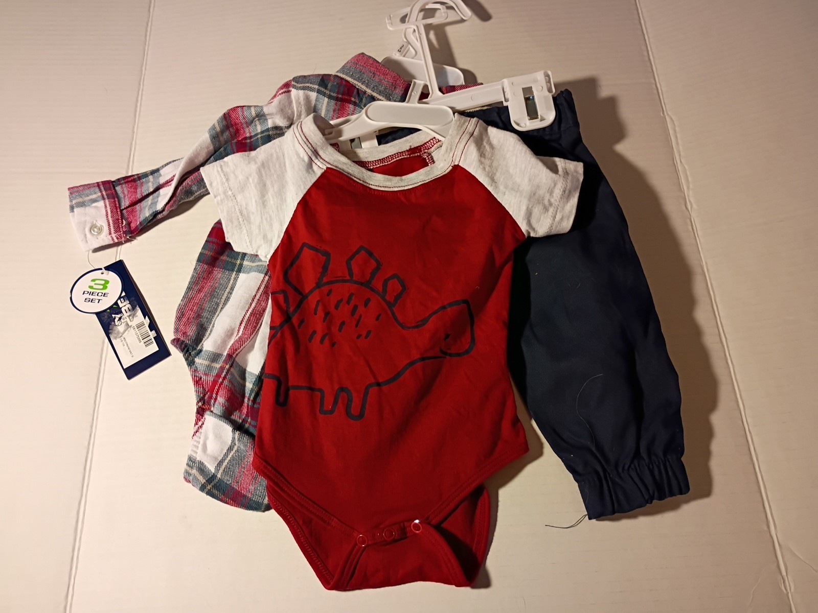 Baby Boy Outfit Lot 3M 3/6M Carter+ Rebel Baby2 Sets 6pc New W/Tags