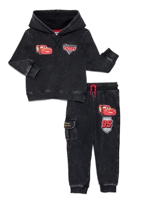 Disney Cars Lightning McQueen Hoodie and Sweatpants Boys Size 3T