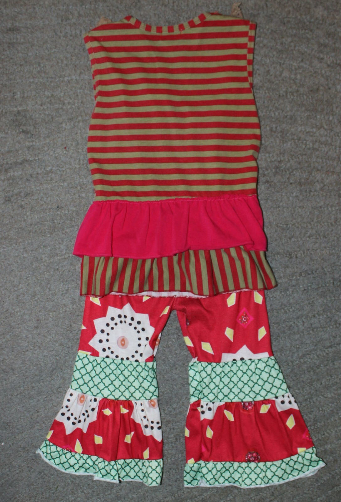 Lillykate Toddler Girls 2 Piece Outfit (Tunic & Pants) – Size (XL) 4T – EUC