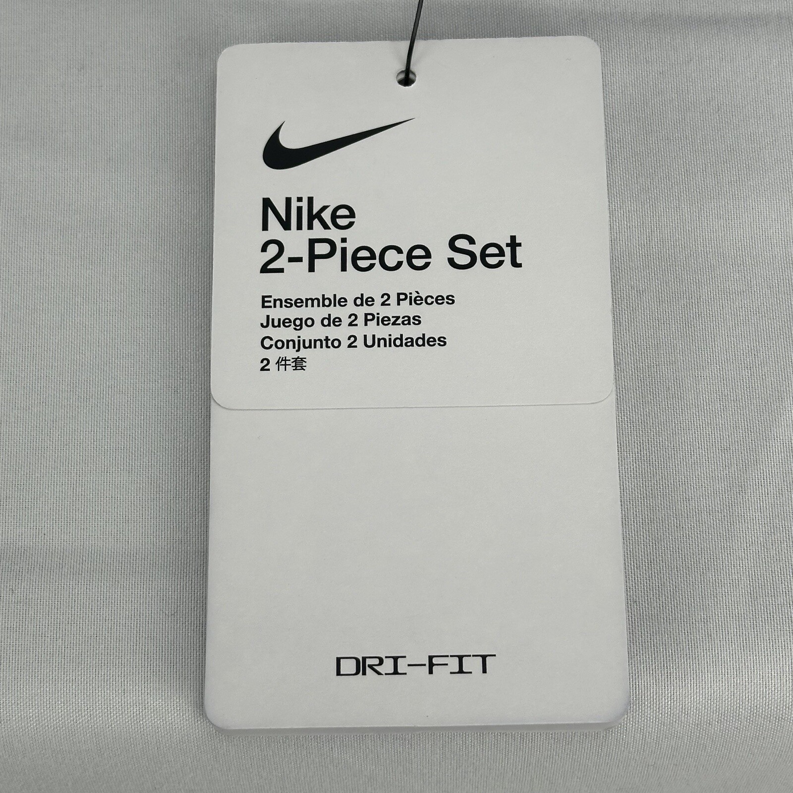 Nike Boy Dri-FIT 2-Piece Shirt & Shorts Set White/Red/Navy Size 24 M Activewear