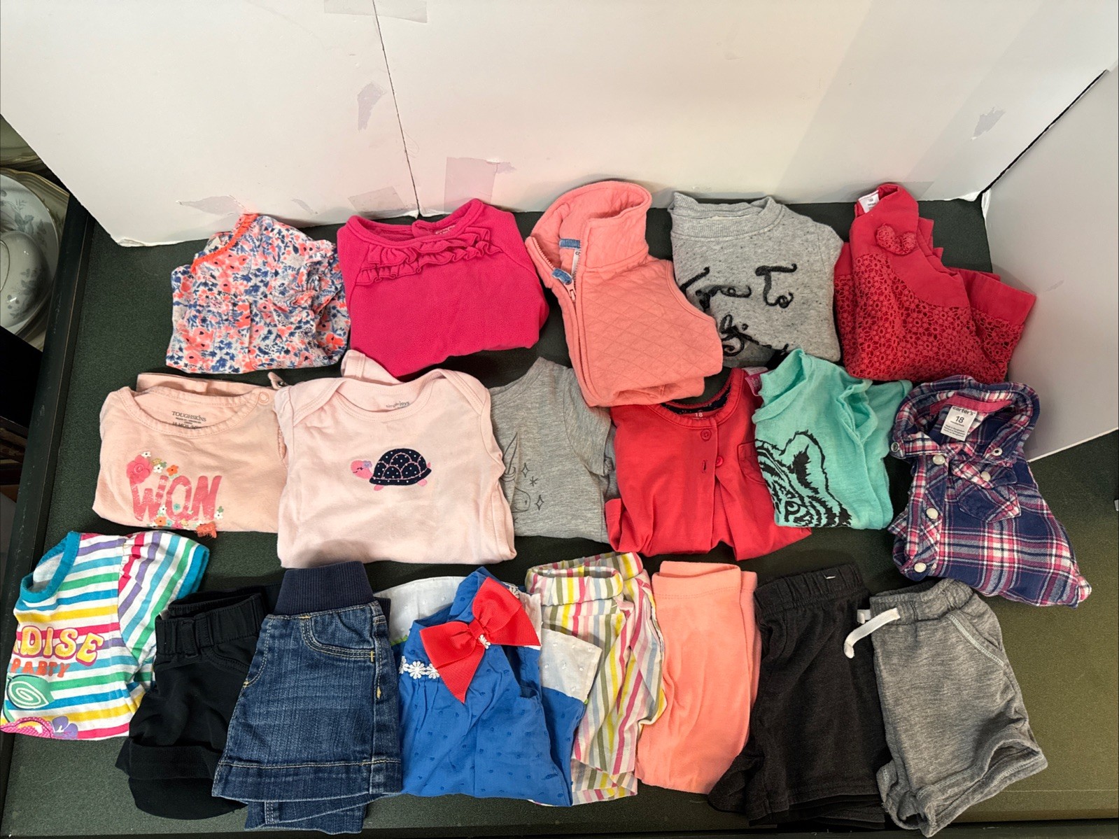 Girls 18 Months Toddler Clothes Baby Bundle Lot 19 PC Assorted