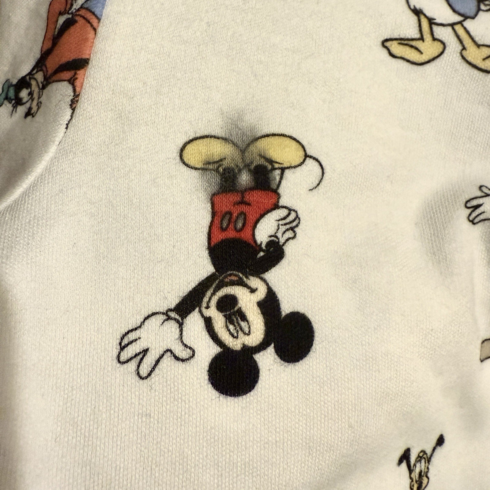 NWT Disney Mickey Mouse 2-piece Romper & T- Shirt Set Size 3-6 Months with Snaps