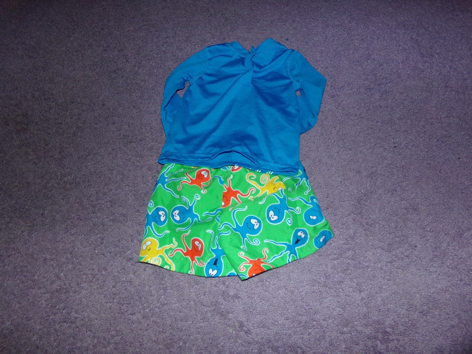 +*TODDLER BOY PLACE 2 PC SWIM SET 12- 18 E MONTHS