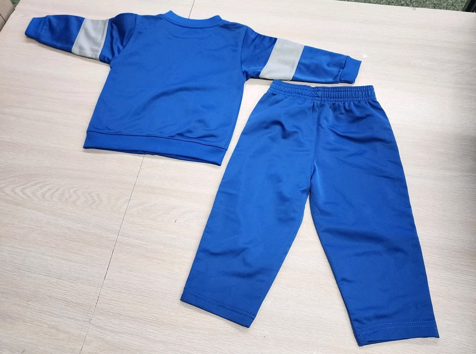 NCAA UK Boys 18 Months Track Suit Zip Up Jacket Jogger Bottoms Blue Gray White