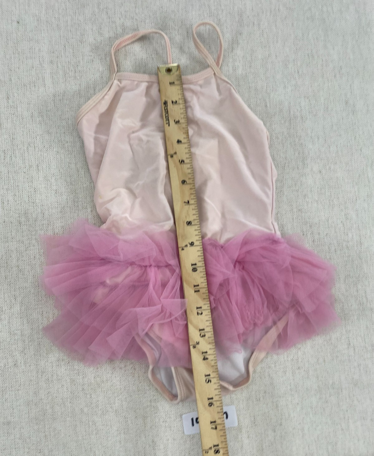 Circo Ballet Tutu Dress Girls 5T Pink Leotard Sleeveless Ruffled Dance Costume
