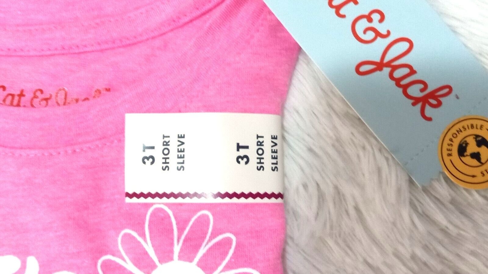 Girl’s Short Sleeve Graphic Print “LET”S BE FRIENDS” T-Shirt (Size 3T) ~ NEW!!!