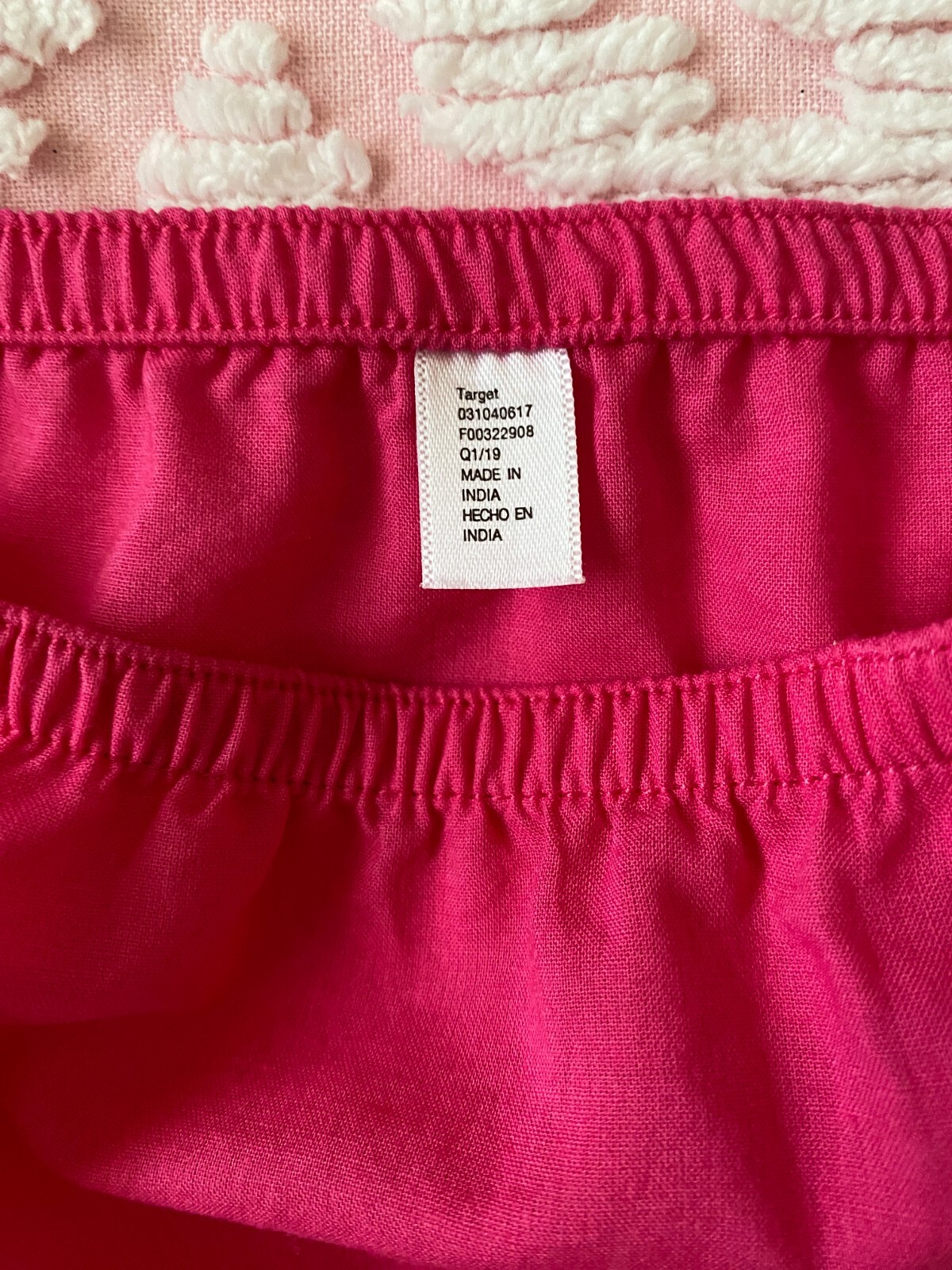 CAT & JACK INFANT TODDLER GIRLS PINK SUNDRESS WITH BLOOMER ~ SZ 18 MTH LINED