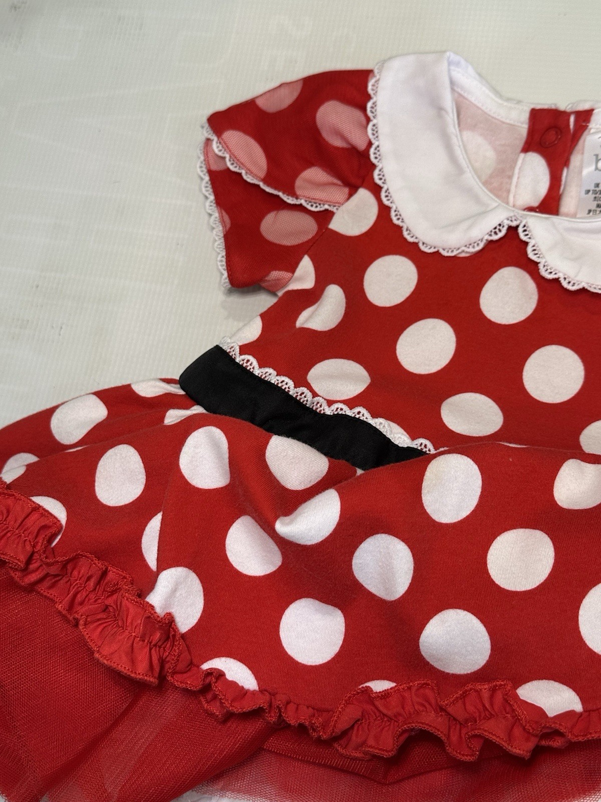 Disney Baby Minnie Mouse/ 18-24mth Dress Red Black