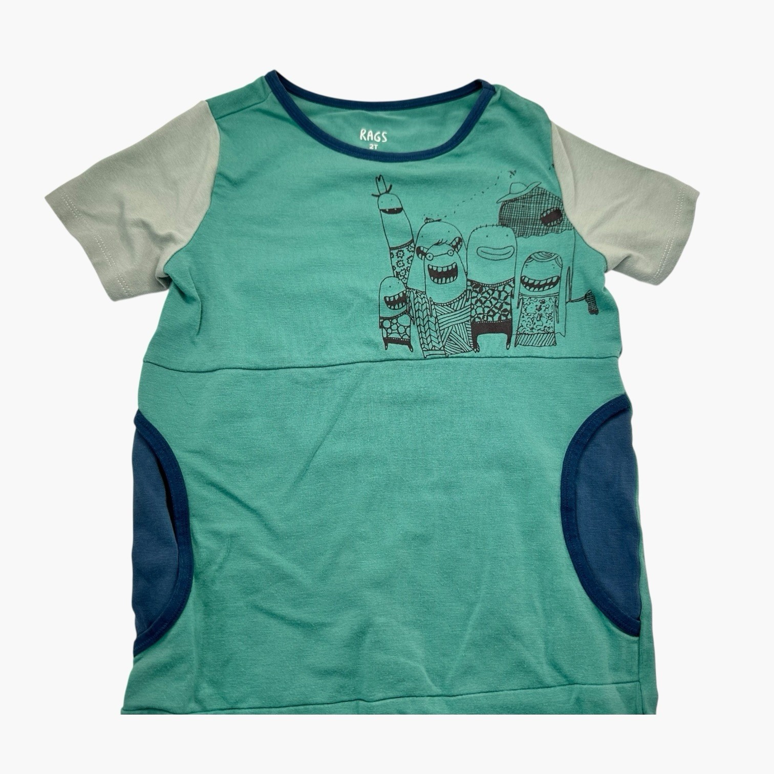 Rags to Raches Lot 6 Rompers Monster Tank Long Sleeve Dinosaur Nature