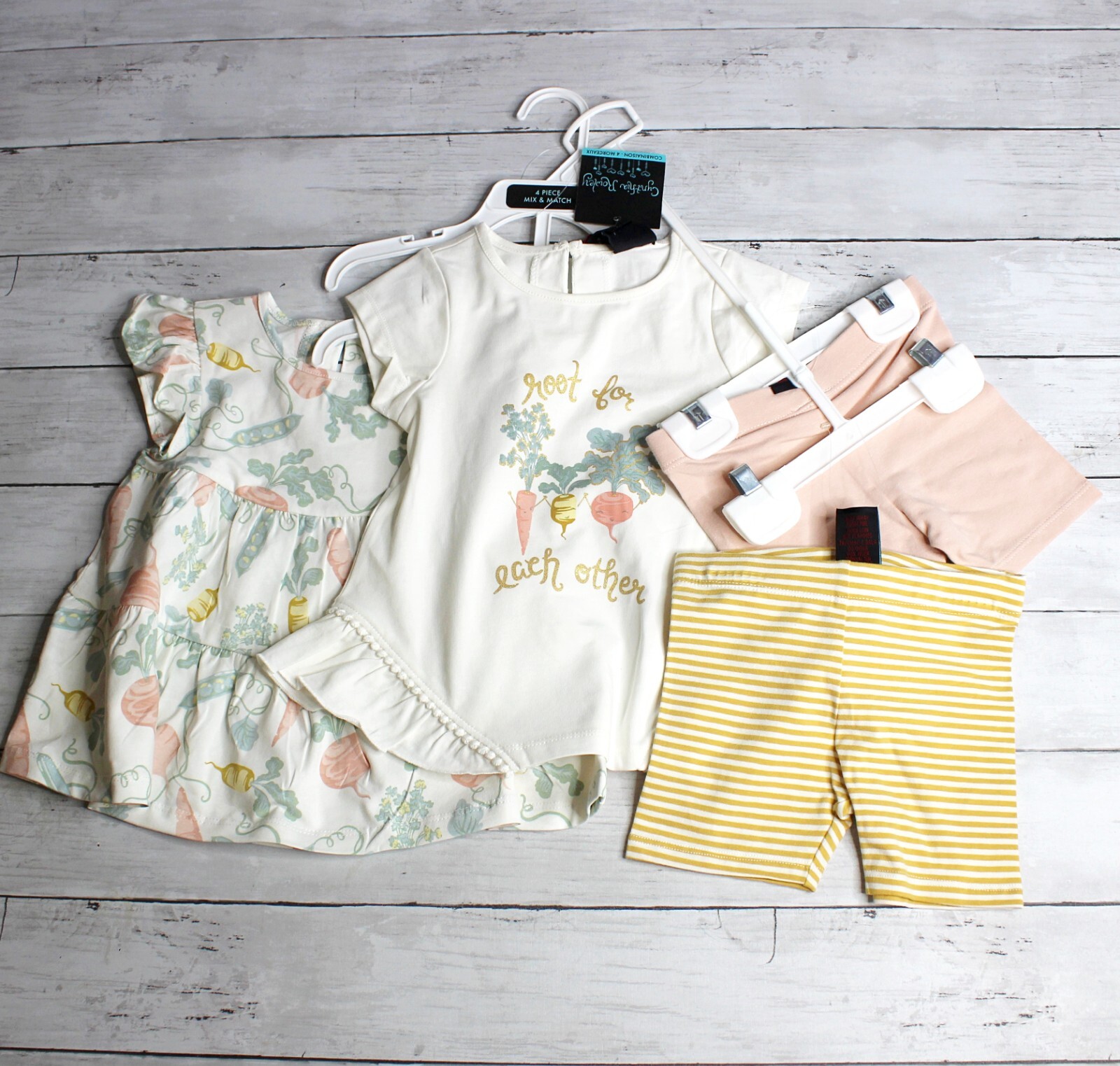 Cynthia Rowley Baby Girl’s Summer Short Sleeve Tops Shorts Set Size 24 Months