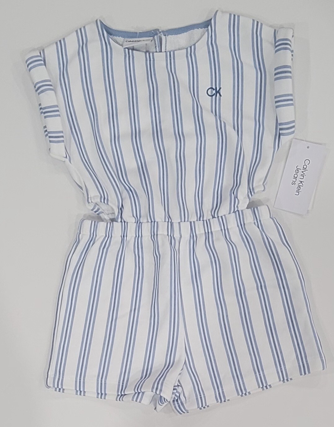 Girl Toddler 4t Designer 1 Piece Shorts Top Romper Jumpsuit NWT