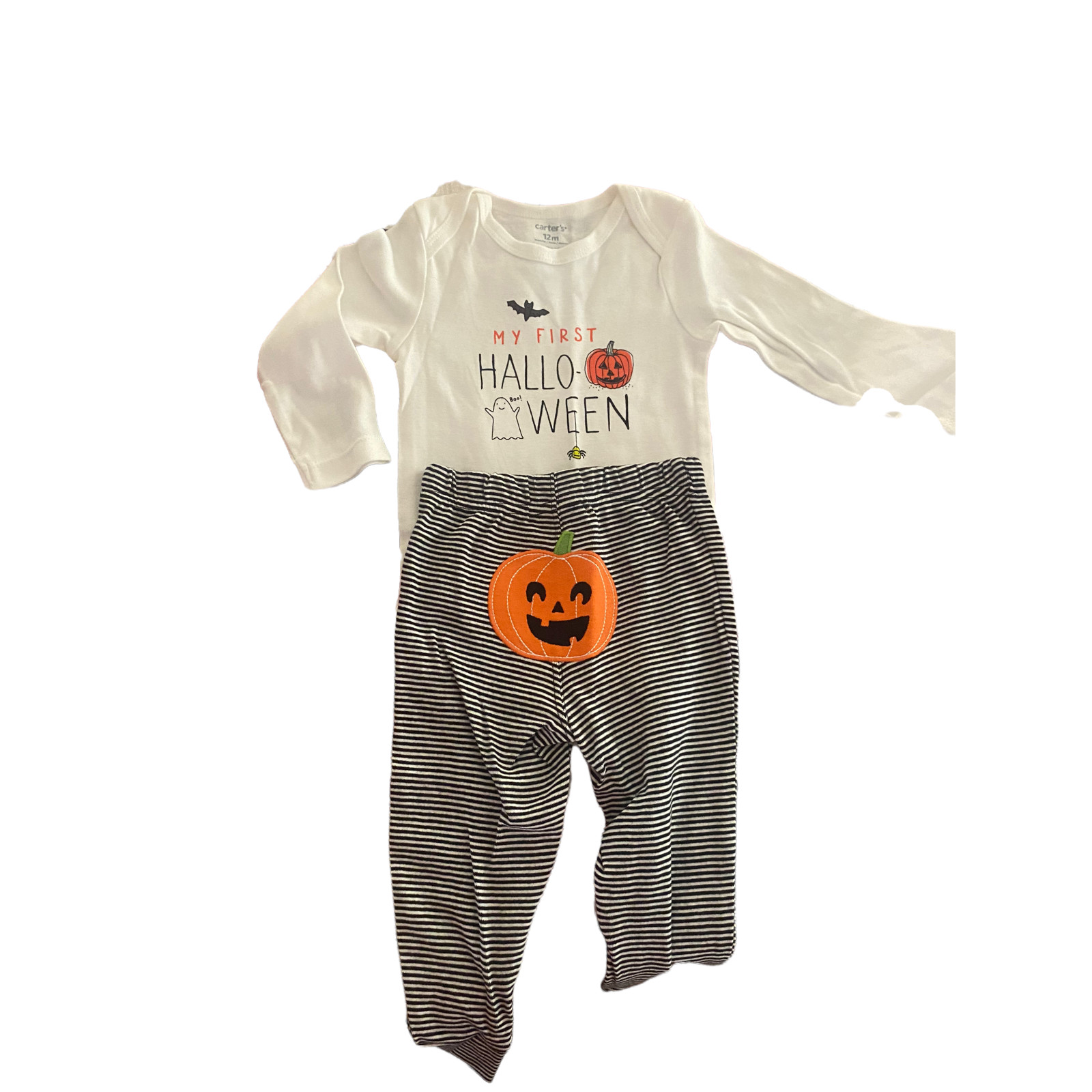 Carter’s My First Halloween Bodysuit/Leggings Outfit Set 12 Months Adorable!