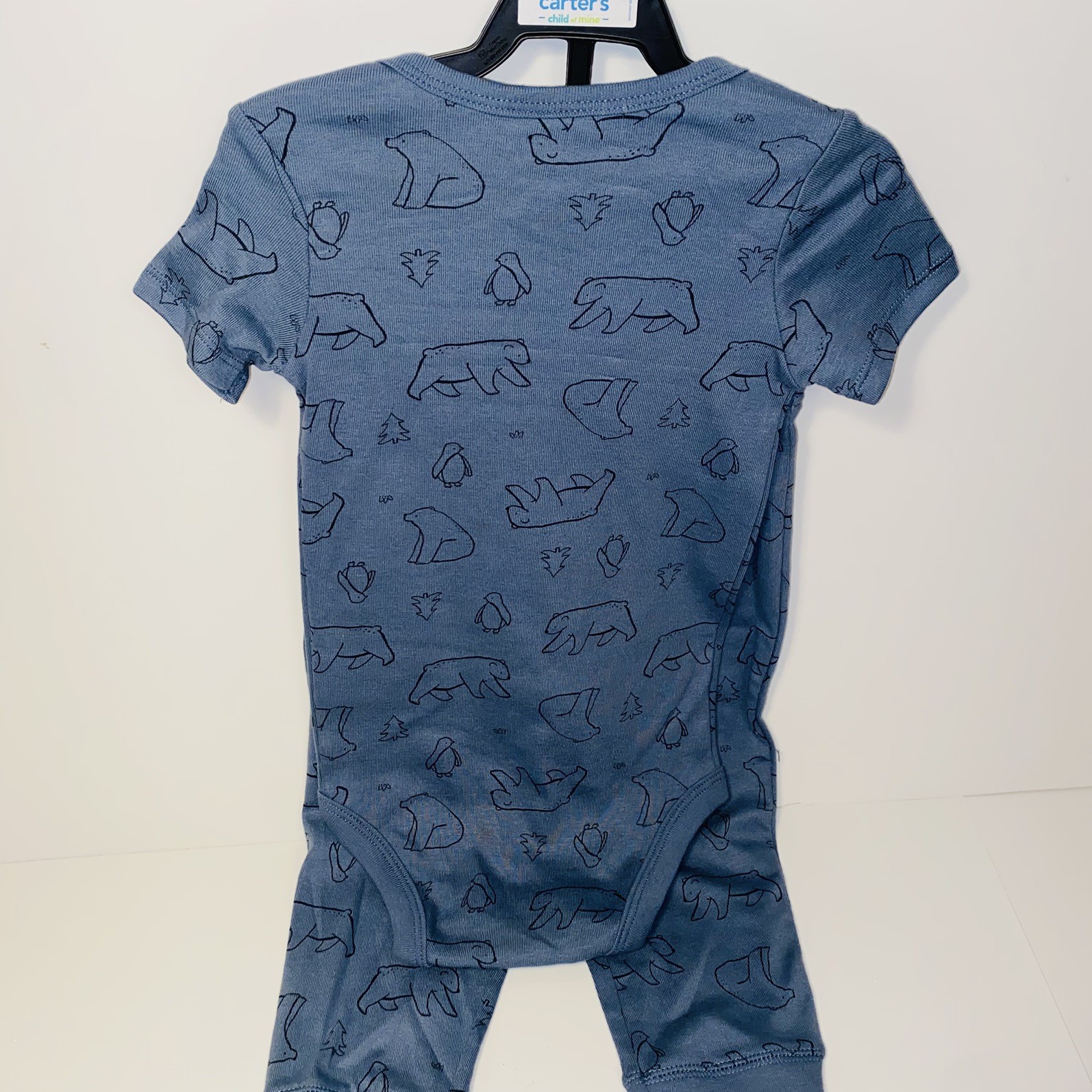 Carters Baby 24M Boys 3 Piece Outfit Zip Hoodie, Bodysuit One piece & Pants Set