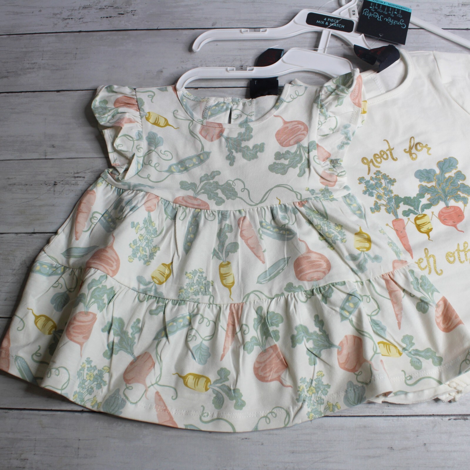 Cynthia Rowley Baby Girl’s Summer Short Sleeve Tops Shorts Set Size 24 Months