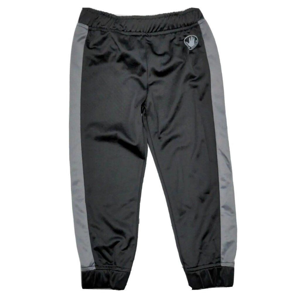 Body Glove Two Piece Set T Shirt and Pants Size Boys 4T Gray Black Tricot Active