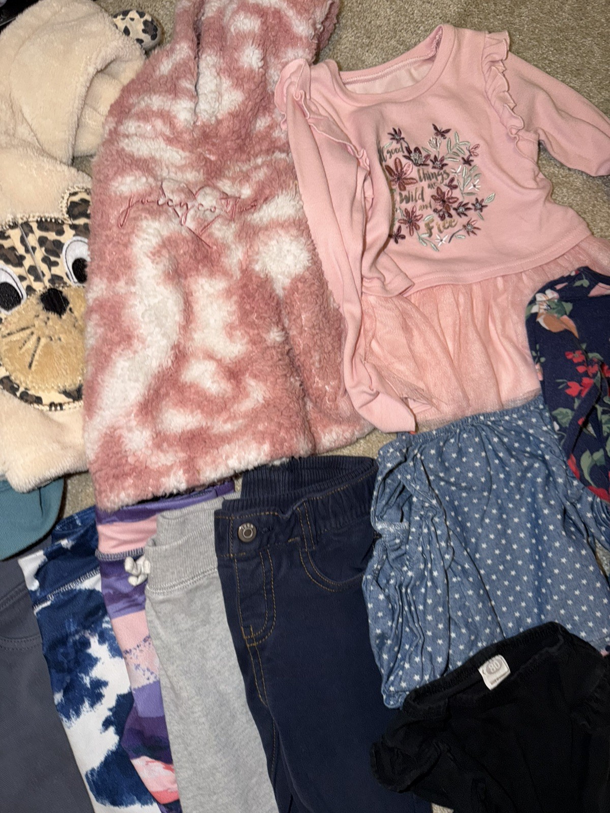 Girls 18 24 months 2T clothing lot shirts jacket pant dress bundle 26 piece lot