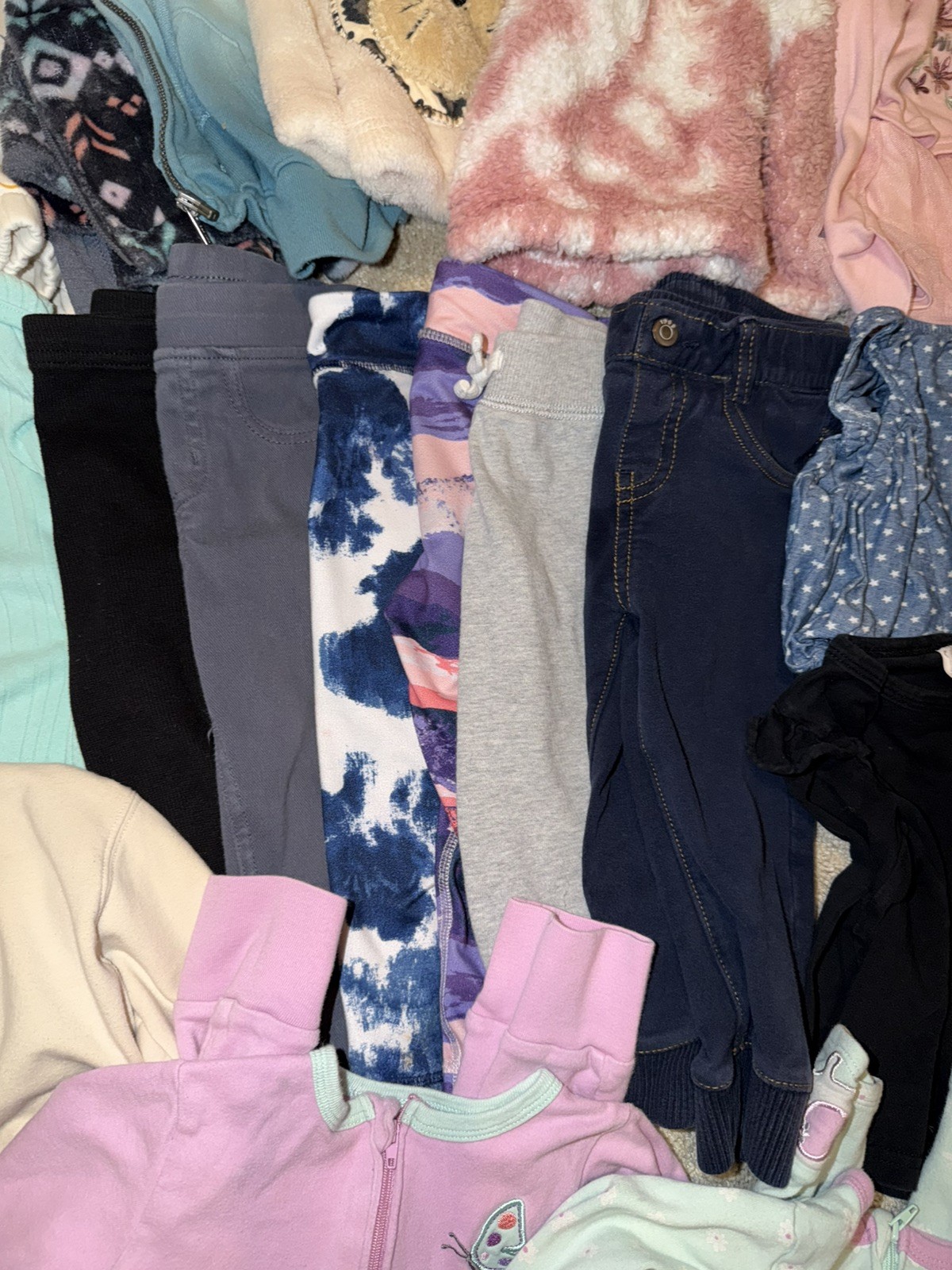 Girls 18 24 months 2T clothing lot shirts jacket pant dress bundle 26 piece lot